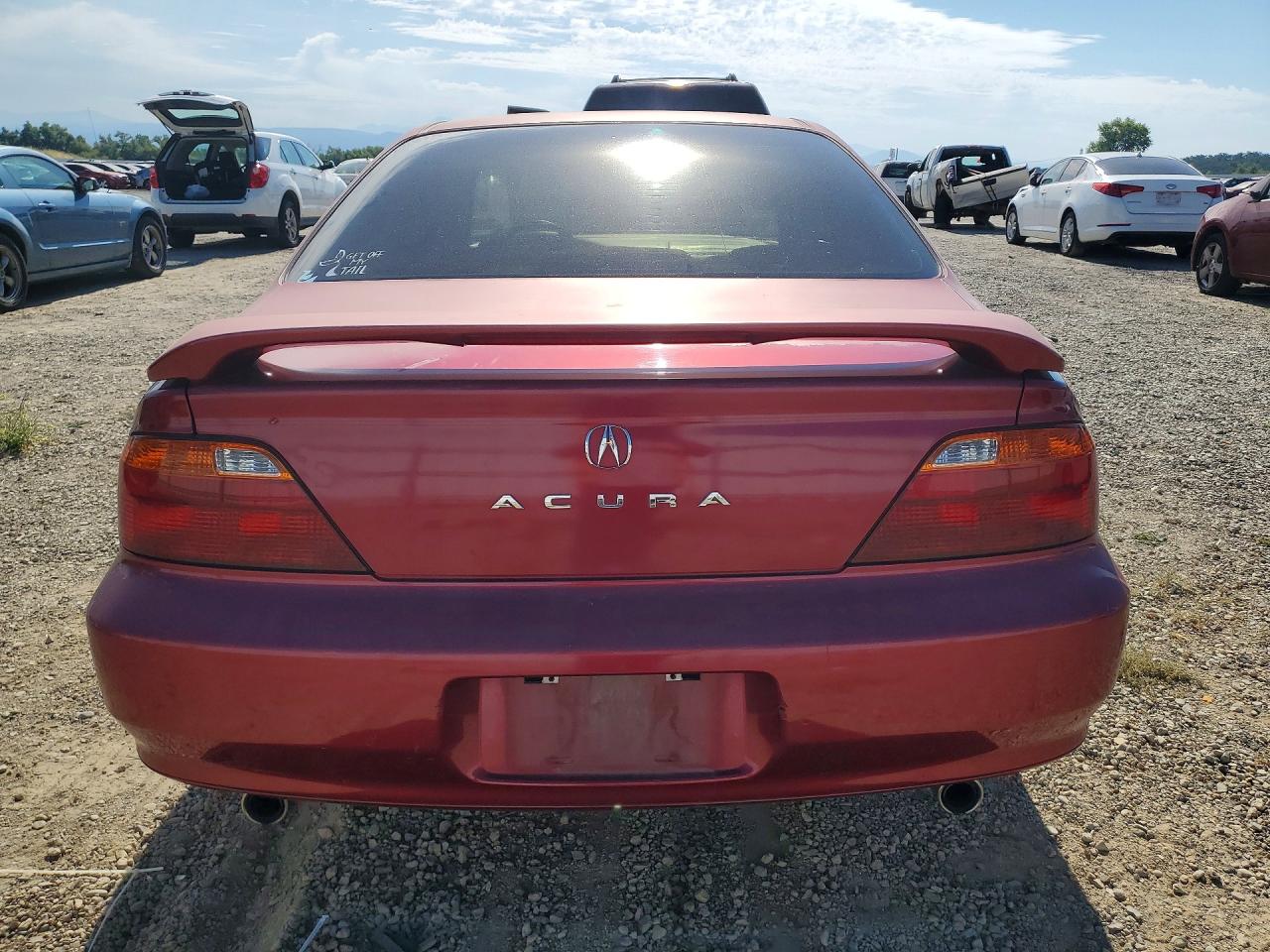 2001 Acura 3.2tl Red vin: 19UUA56661A025795
