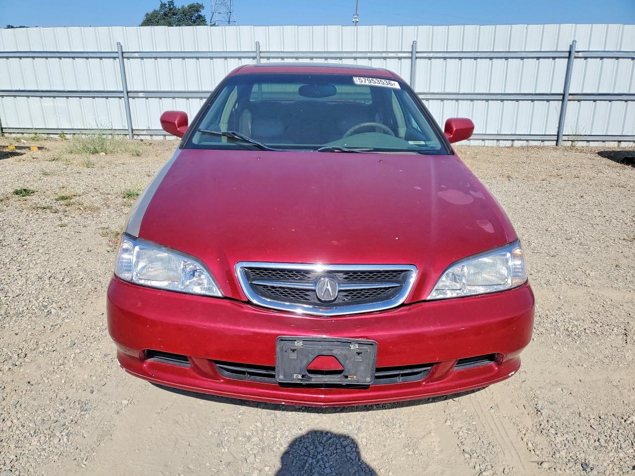 2001 Acura 3.2tl Red vin: 19UUA56661A025795
