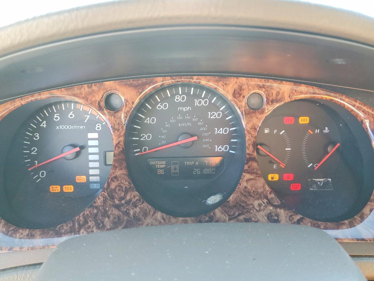 2001 Acura 3.2tl Red vin: 19UUA56661A025795