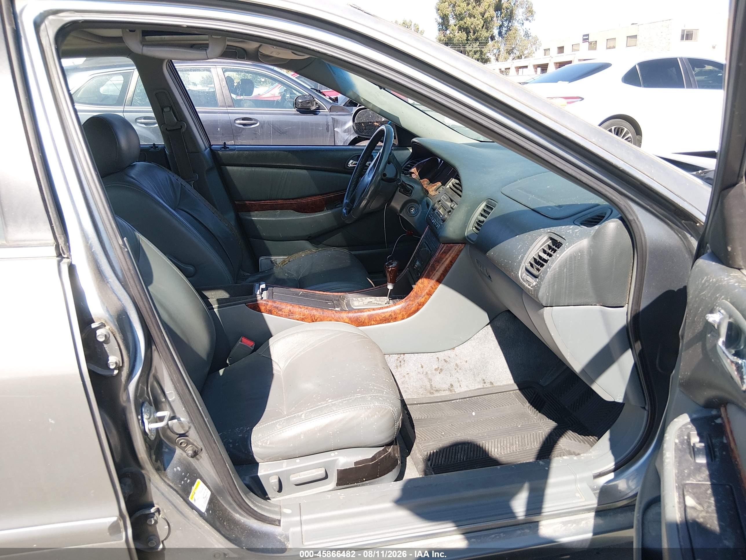 2001 Acura Tl 3.2 Серый vin: 19UUA56661A029538
