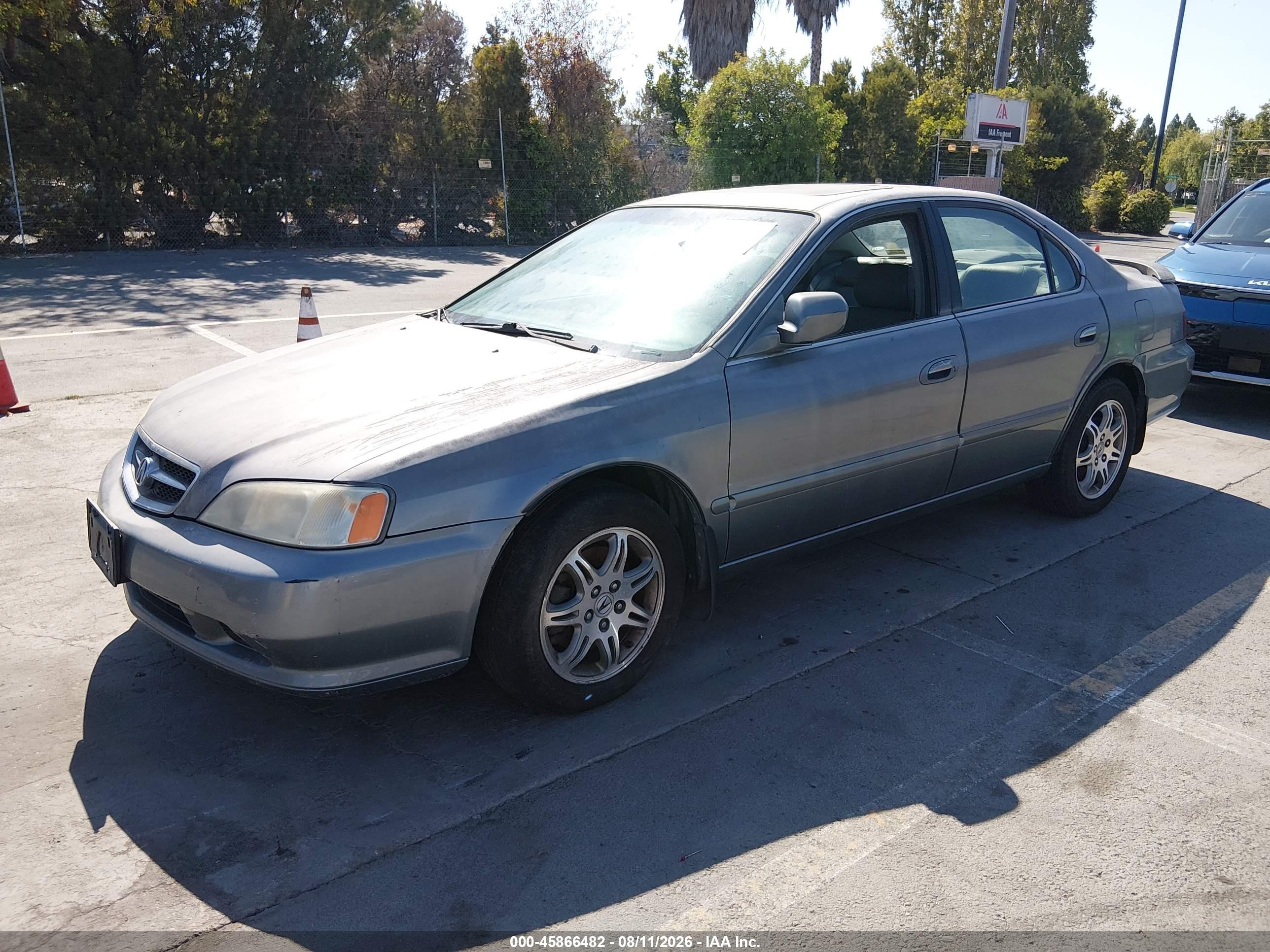 2001 Acura Tl 3.2 Серый vin: 19UUA56661A029538