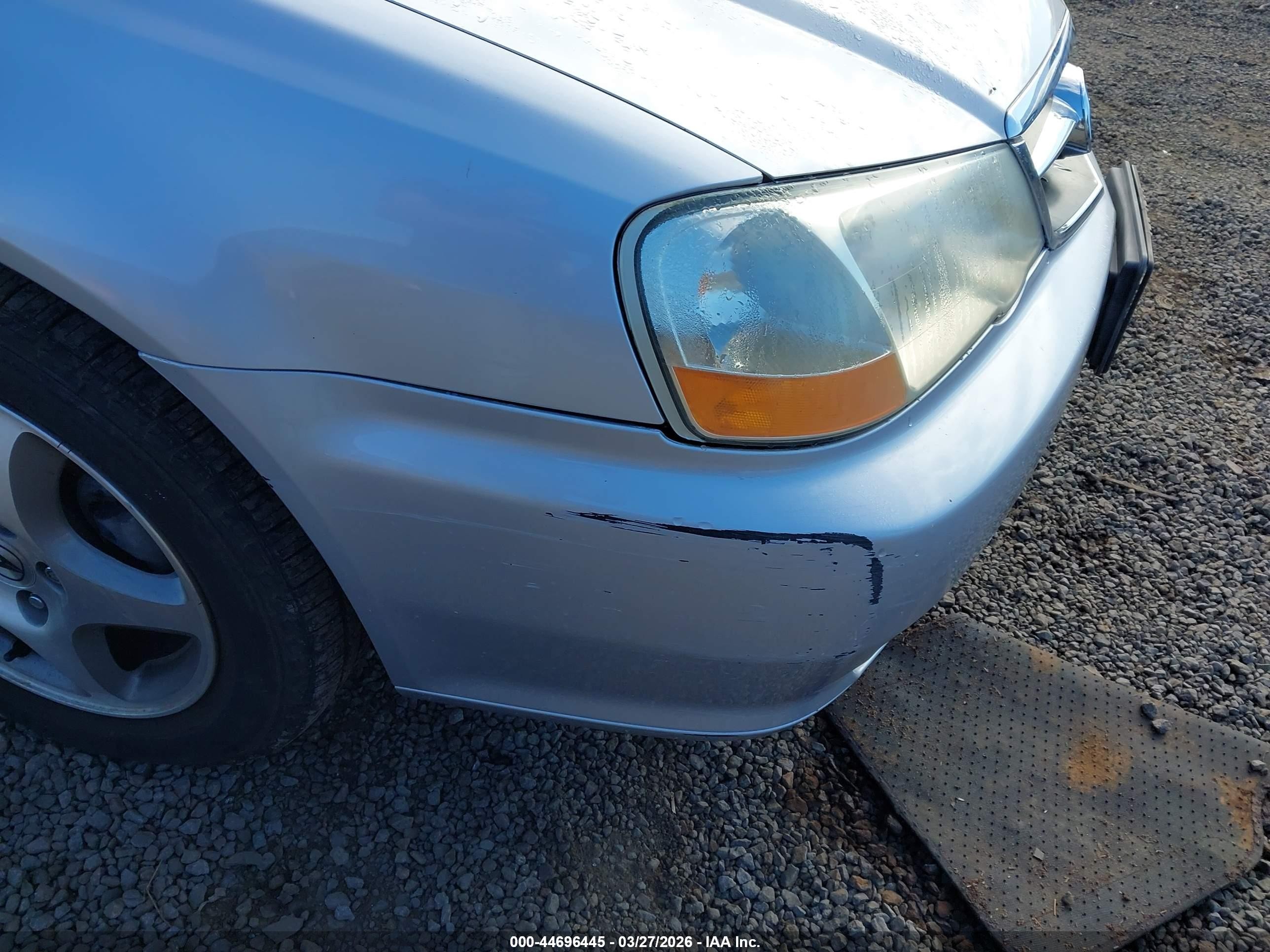 2002 Acura Tl 3.2 Silver vin: 19UUA56662A003300
