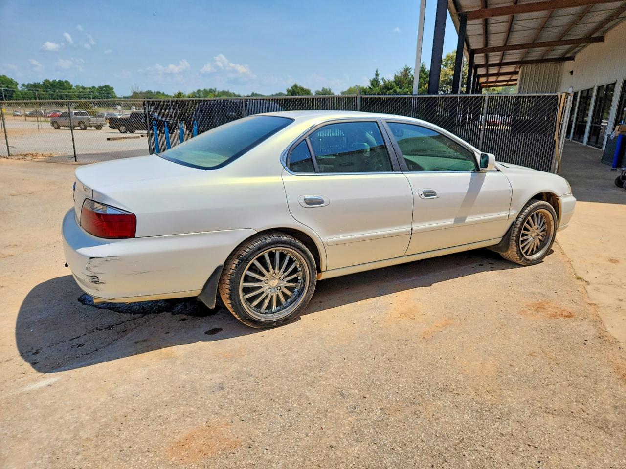 2002 Acura 3.2tl White vin: 19UUA56662A048771