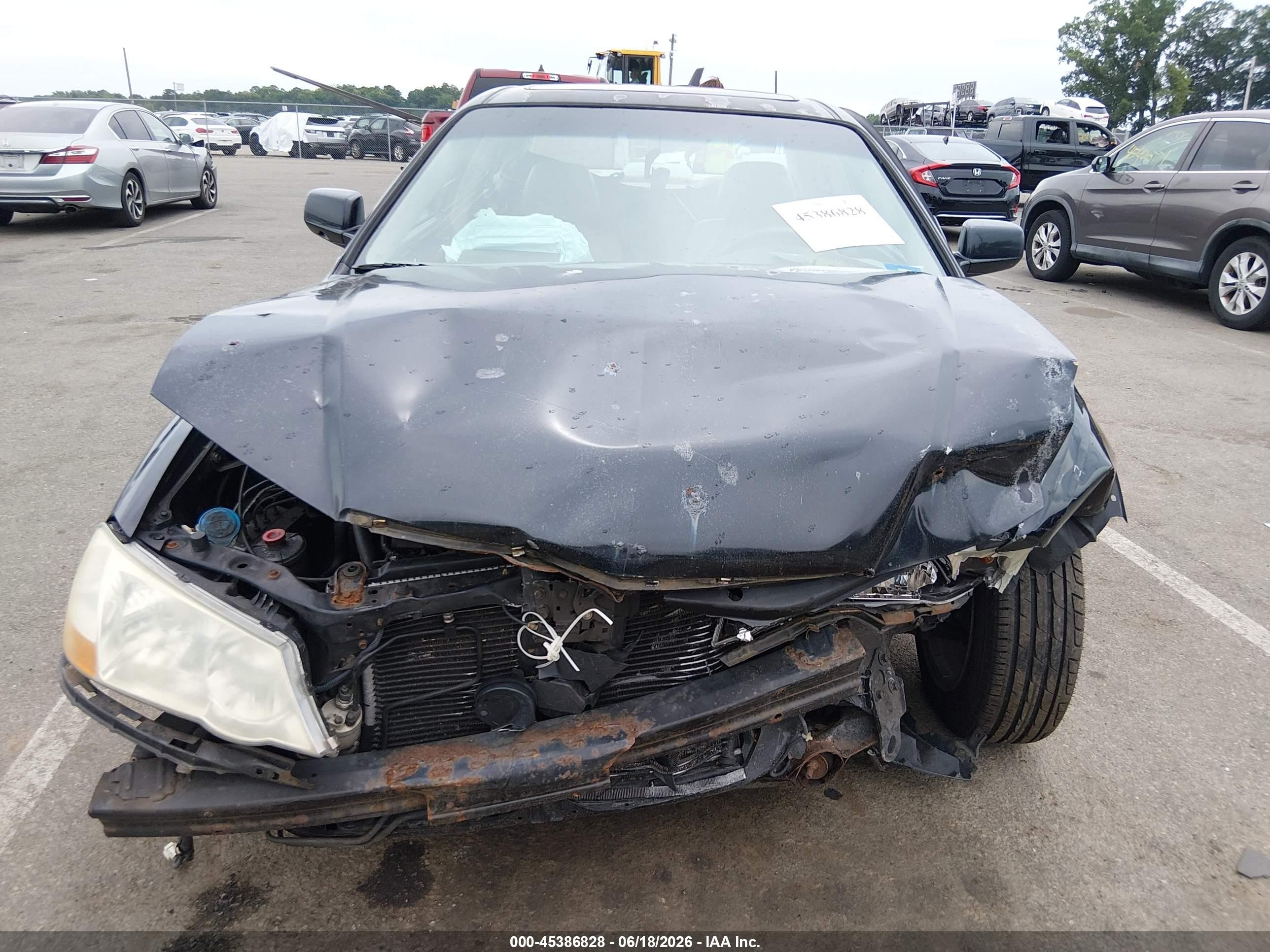 2003 Acura Tl 3.2 Black vin: 19UUA56663A012970