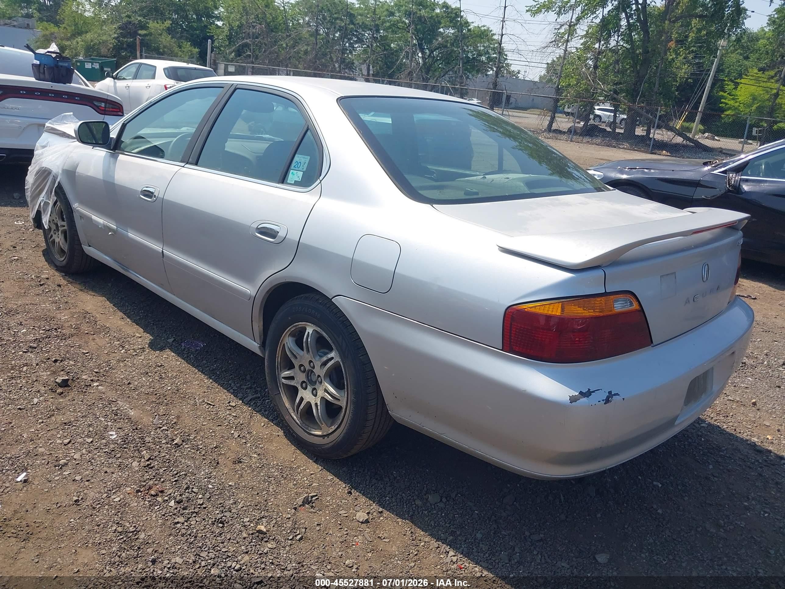 2000 Acura Tl 3.2 Silver vin: 19UUA5666YA056345