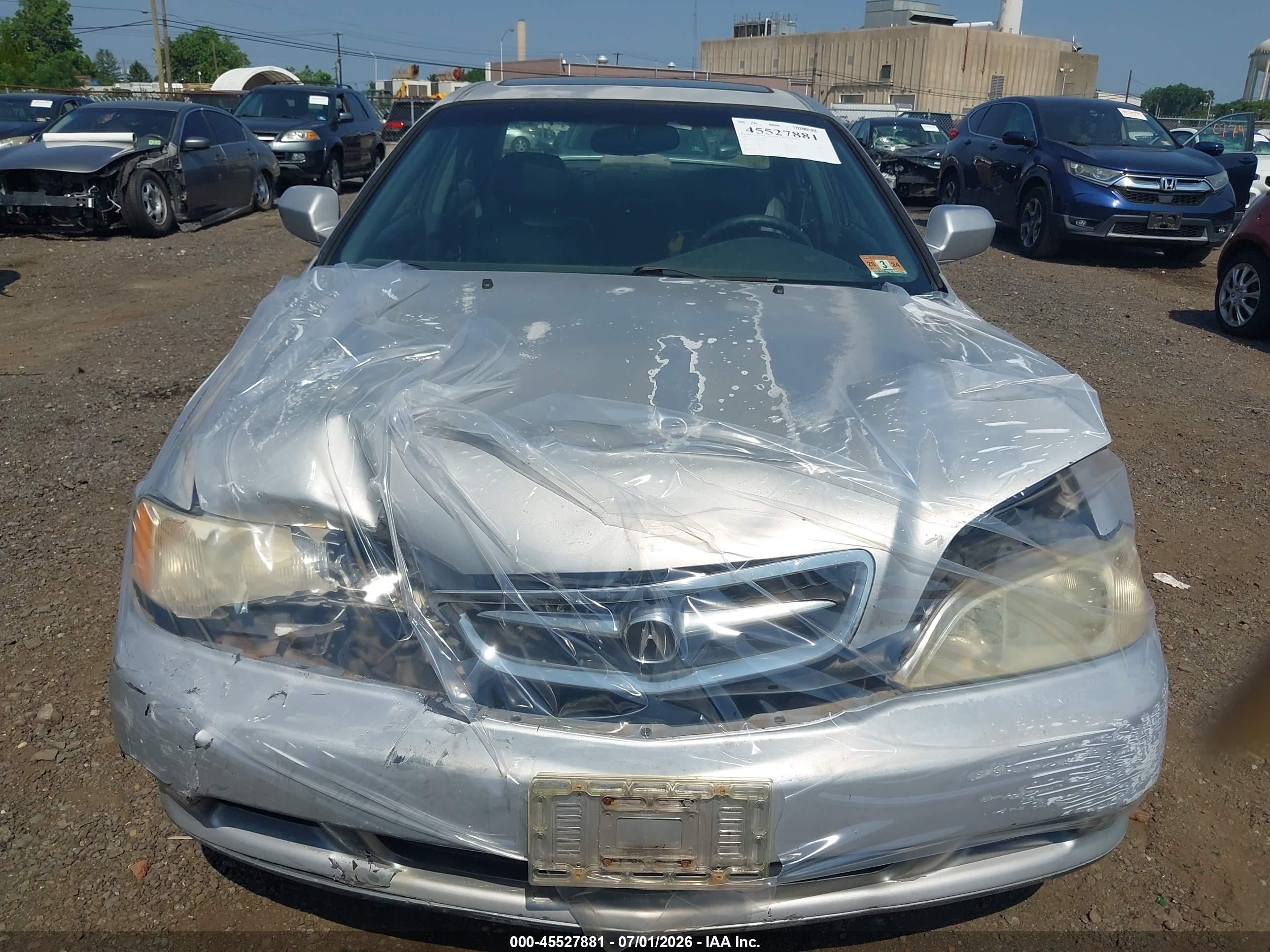 2000 Acura Tl 3.2 Silver vin: 19UUA5666YA056345