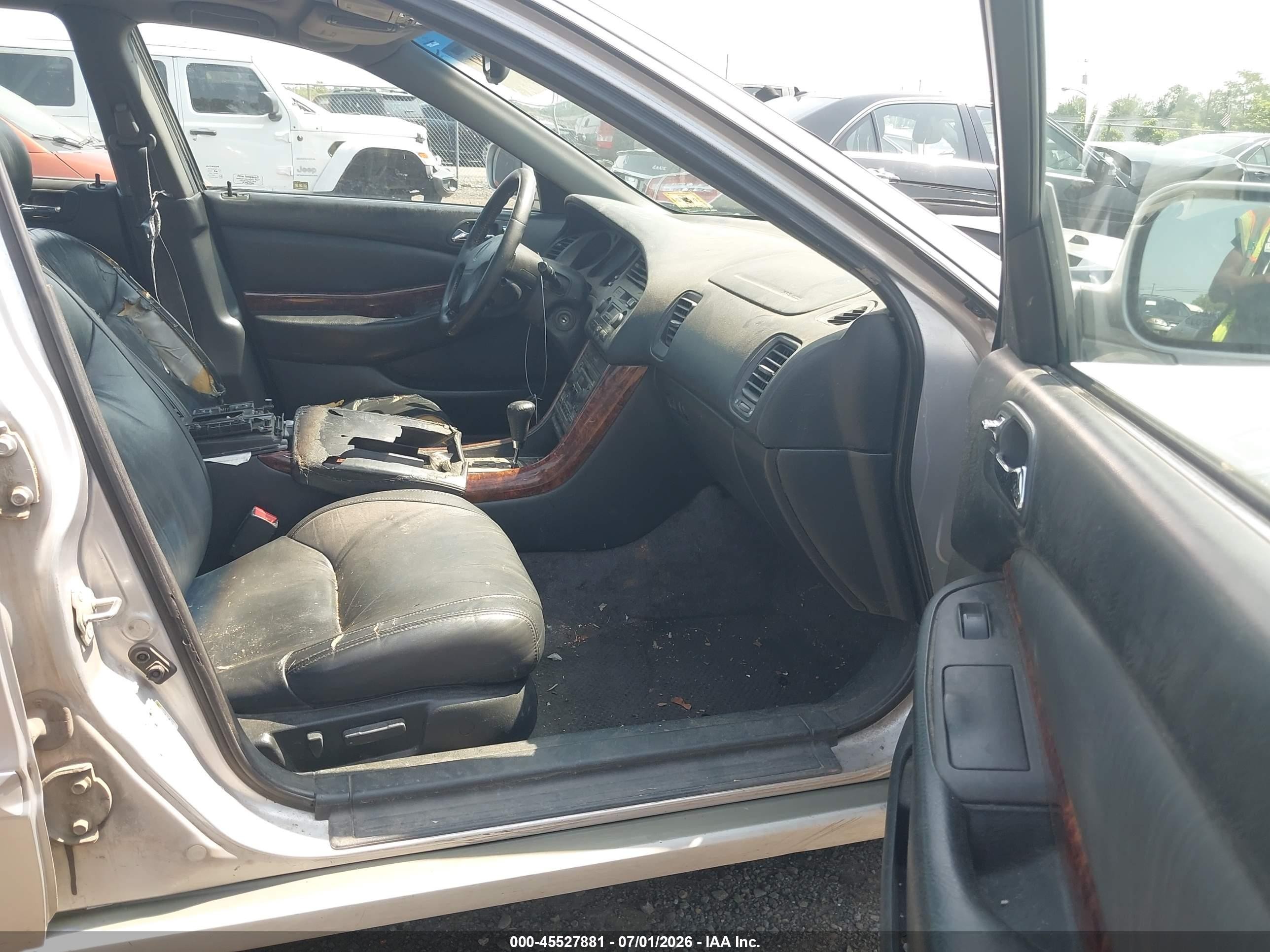 2000 Acura Tl 3.2 Silver vin: 19UUA5666YA056345