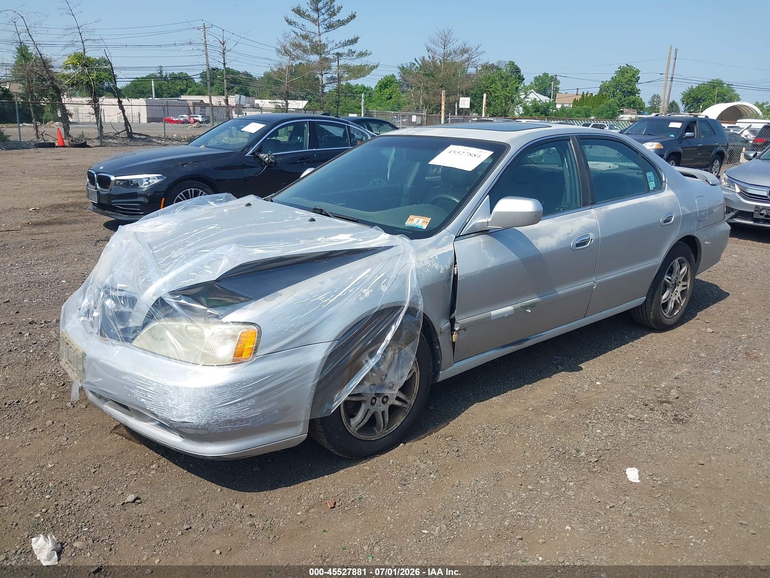 2000 Acura Tl 3.2 Silver vin: 19UUA5666YA056345