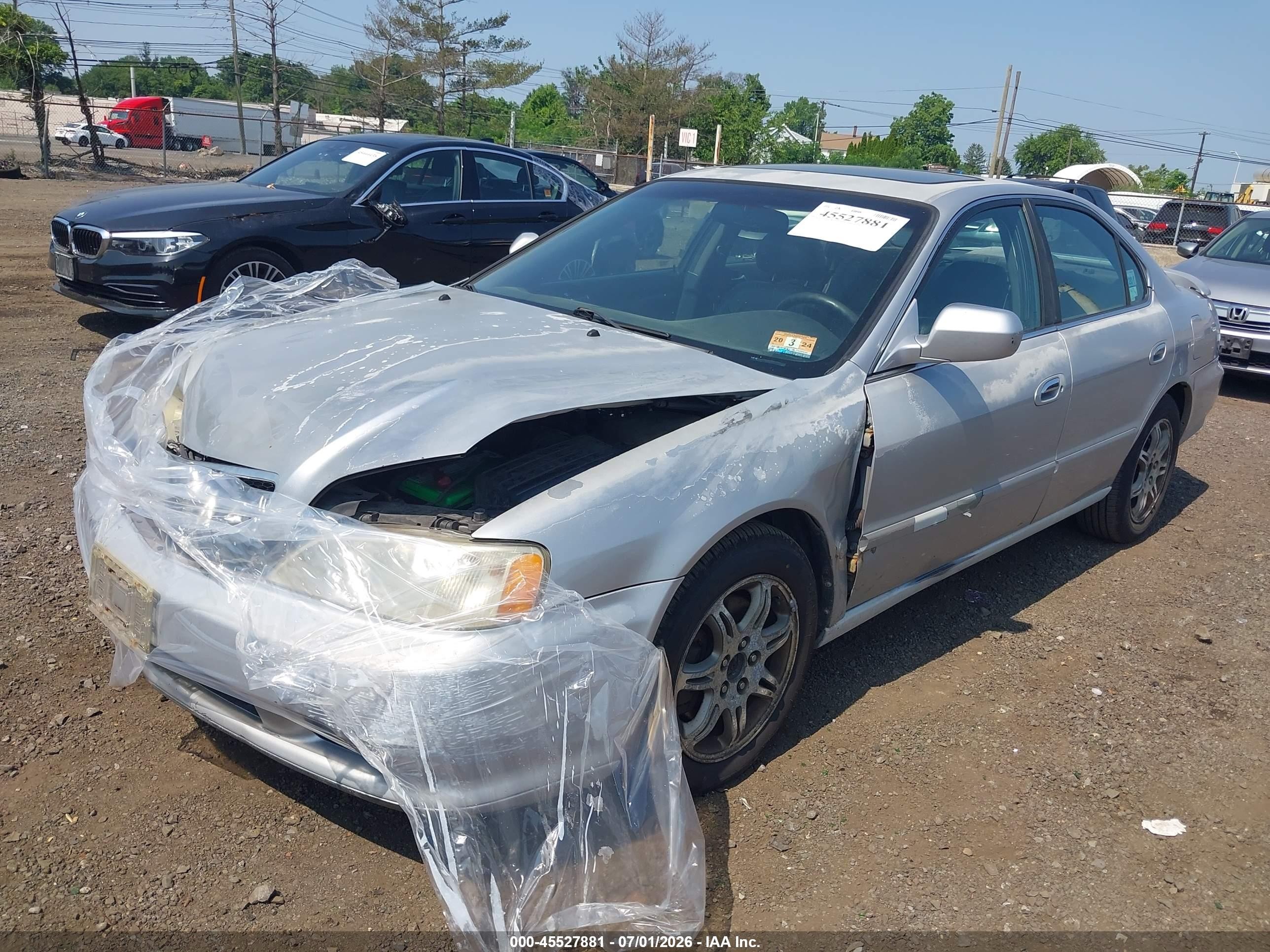 2000 Acura Tl 3.2 Silver vin: 19UUA5666YA056345