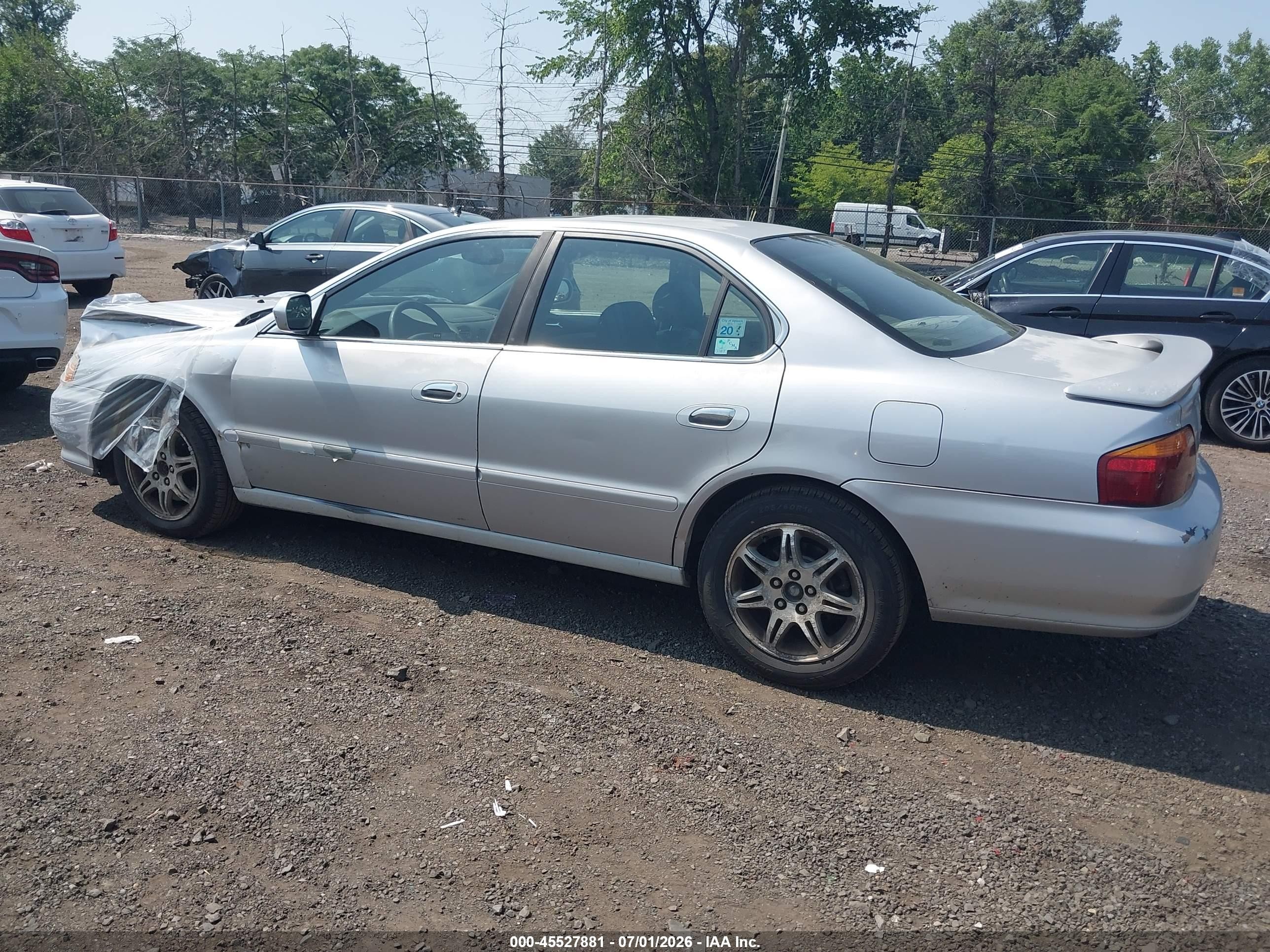2000 Acura Tl 3.2 Silver vin: 19UUA5666YA056345