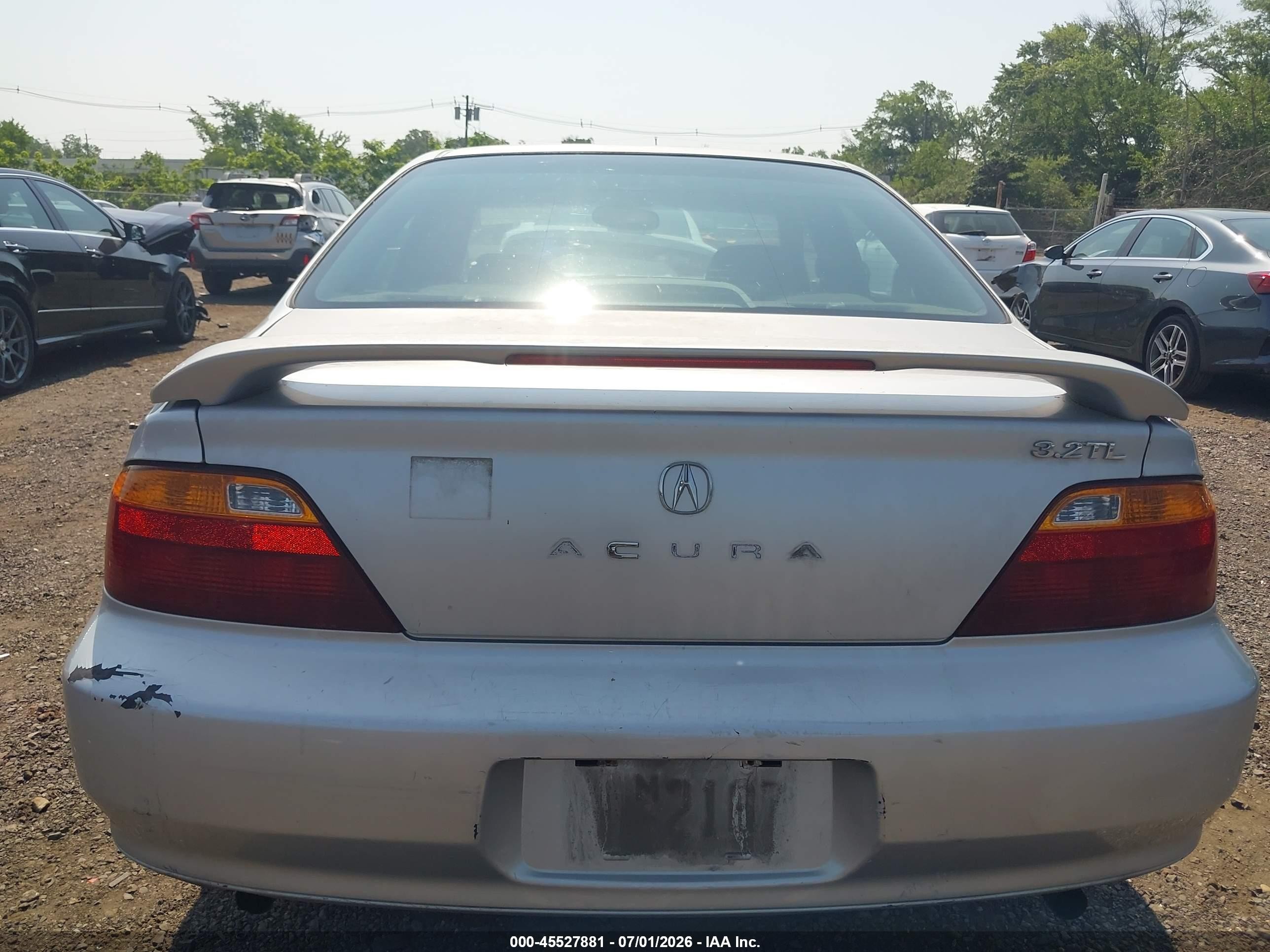 2000 Acura Tl 3.2 Silver vin: 19UUA5666YA056345