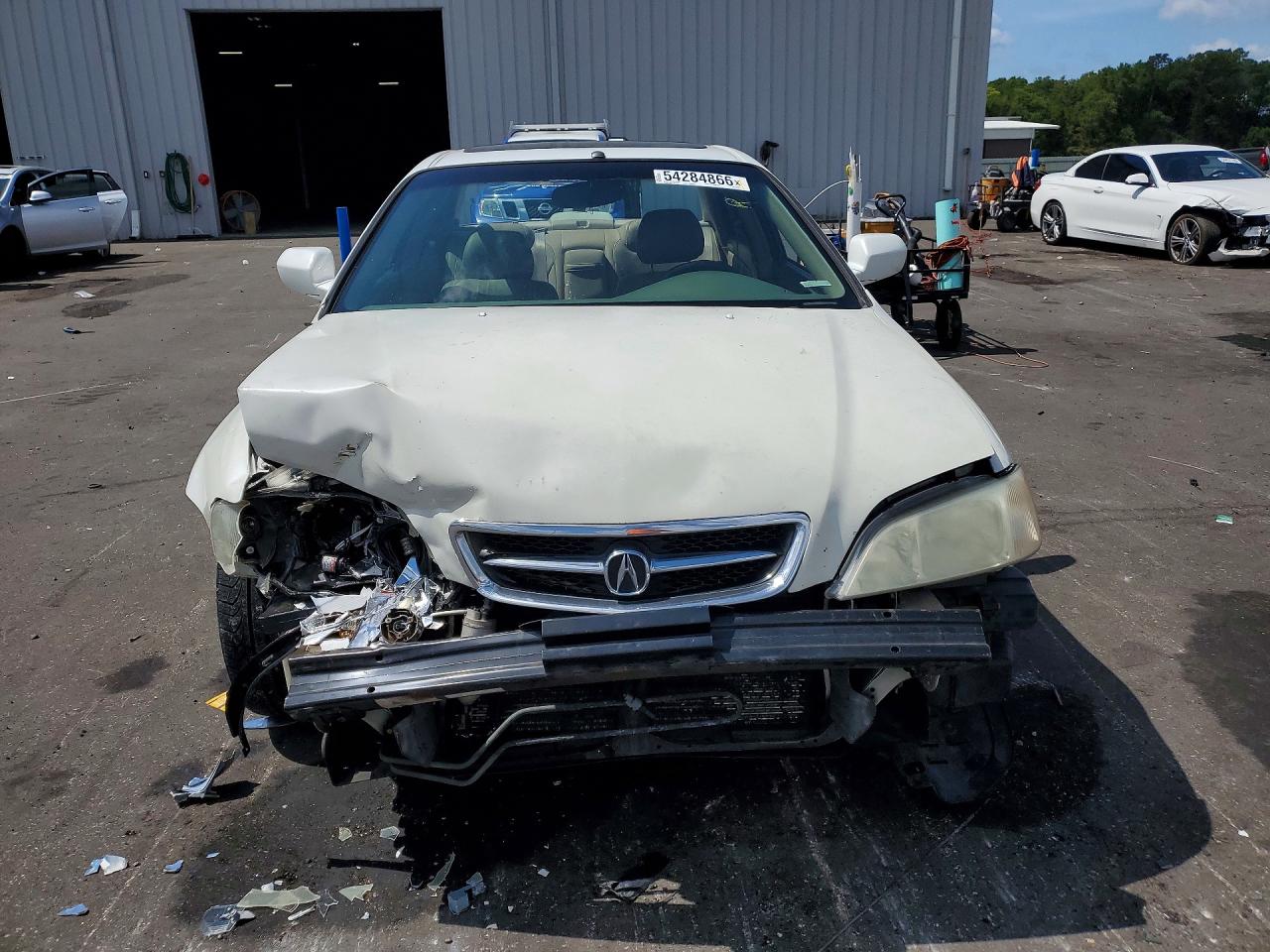 2001 Acura 3.2tl White vin: 19UUA56671A026860