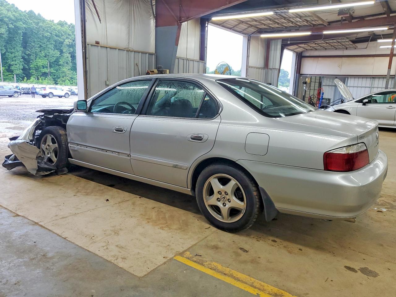 2003 Acura 3.2tl Silver vin: 19UUA56673A017689
