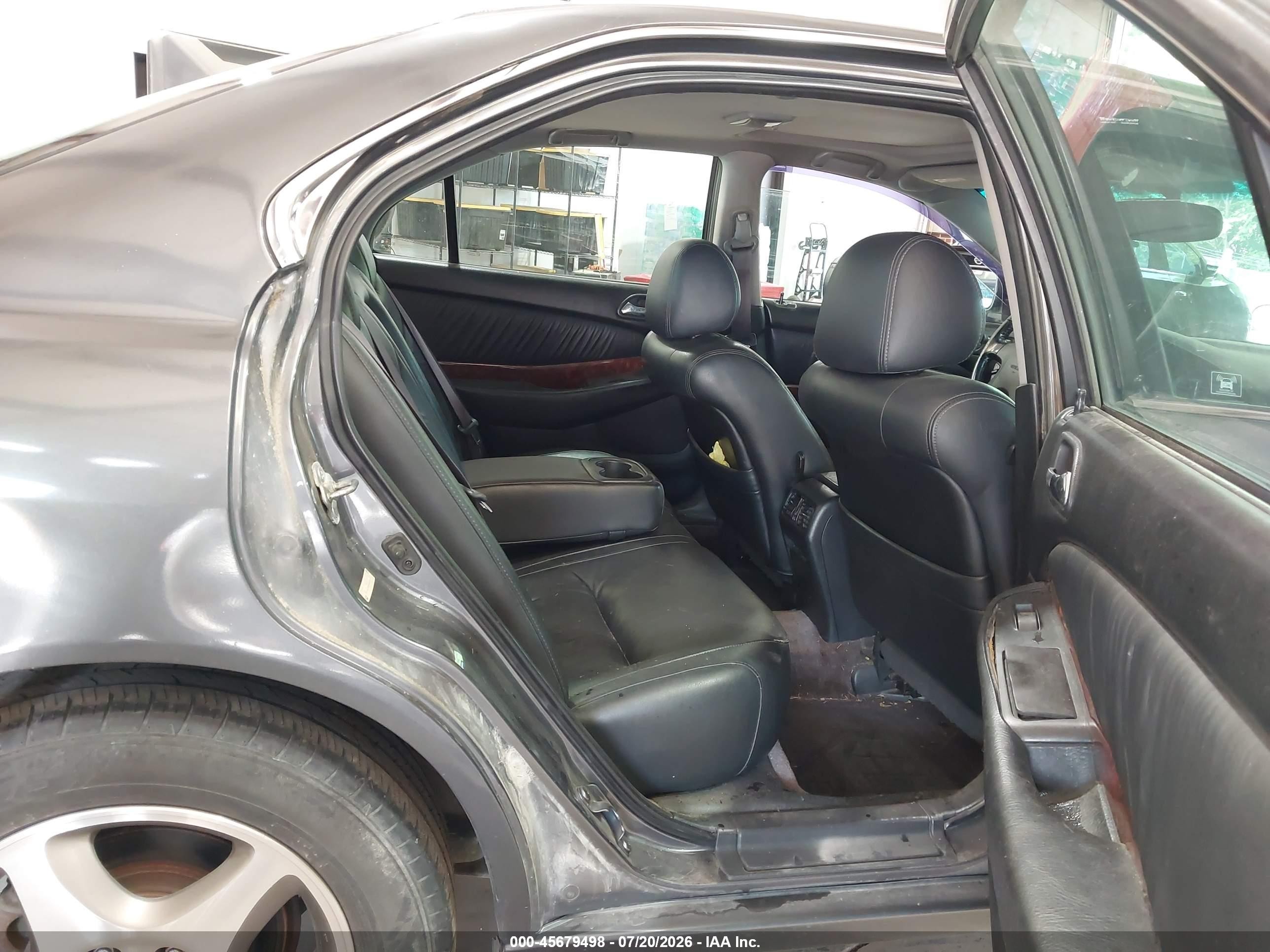 2003 Acura Tl 3.2 Gray vin: 19UUA56673A056329