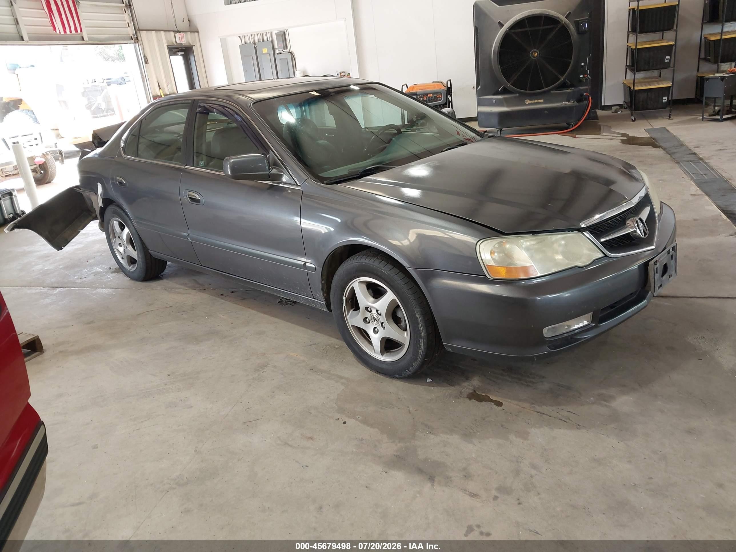 2003 Acura Tl 3.2 Gray vin: 19UUA56673A056329