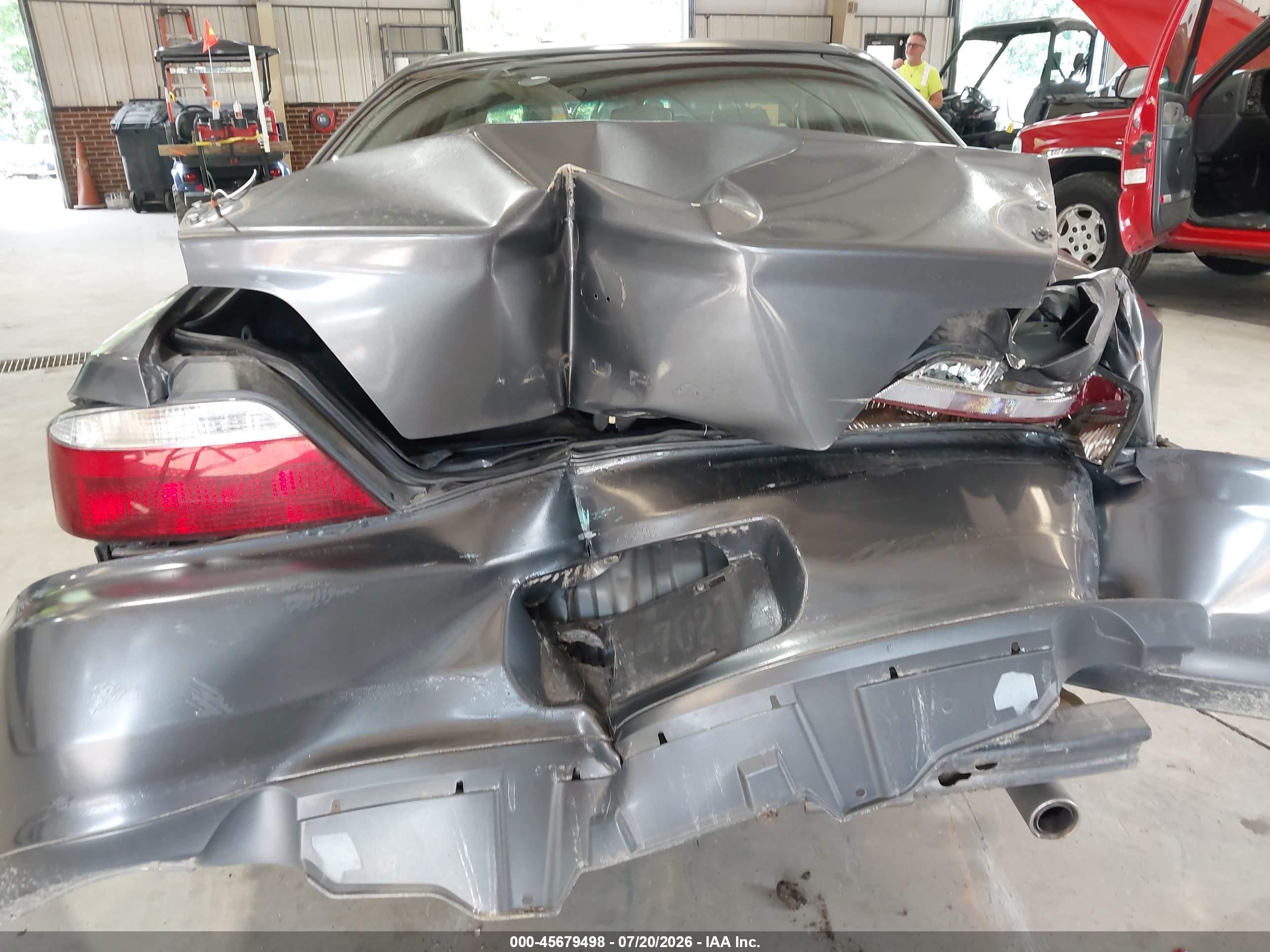2003 Acura Tl 3.2 Gray vin: 19UUA56673A056329