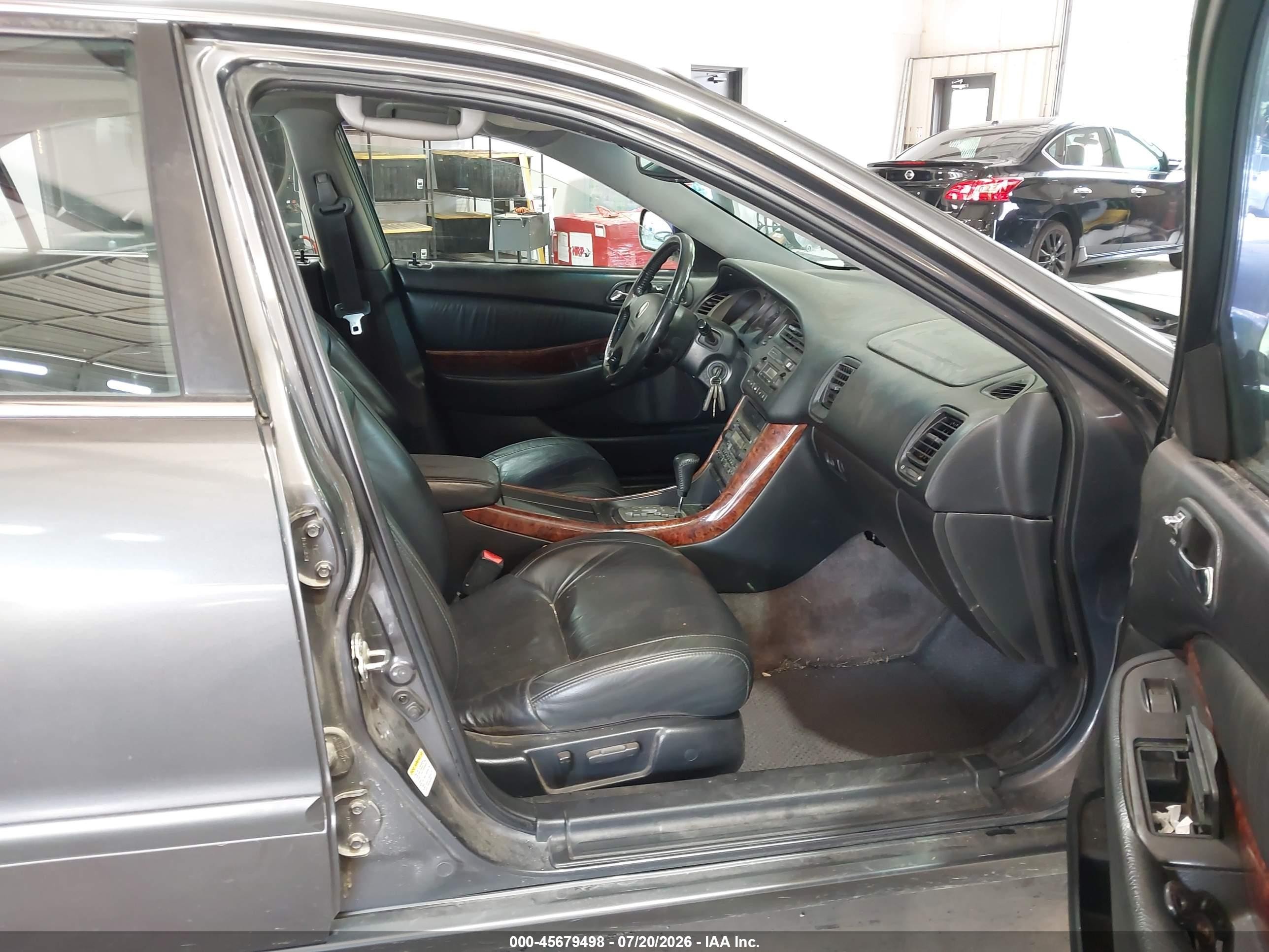 2003 Acura Tl 3.2 Gray vin: 19UUA56673A056329