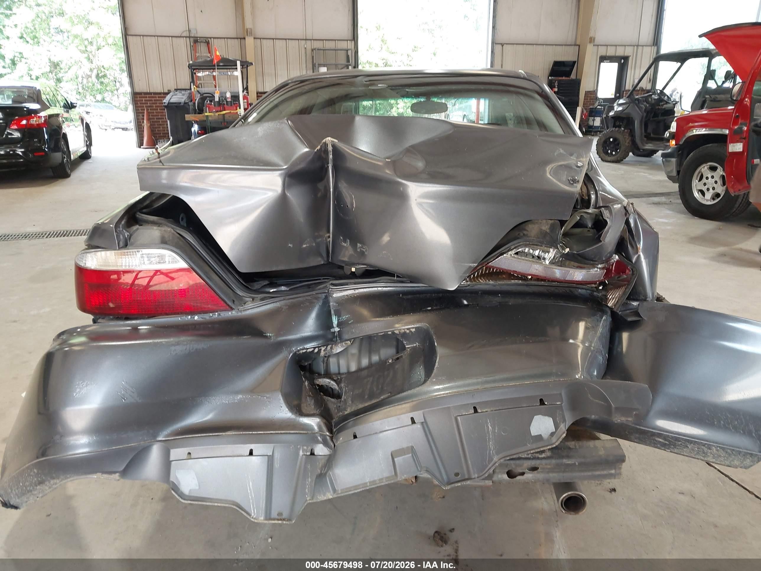 2003 Acura Tl 3.2 Gray vin: 19UUA56673A056329