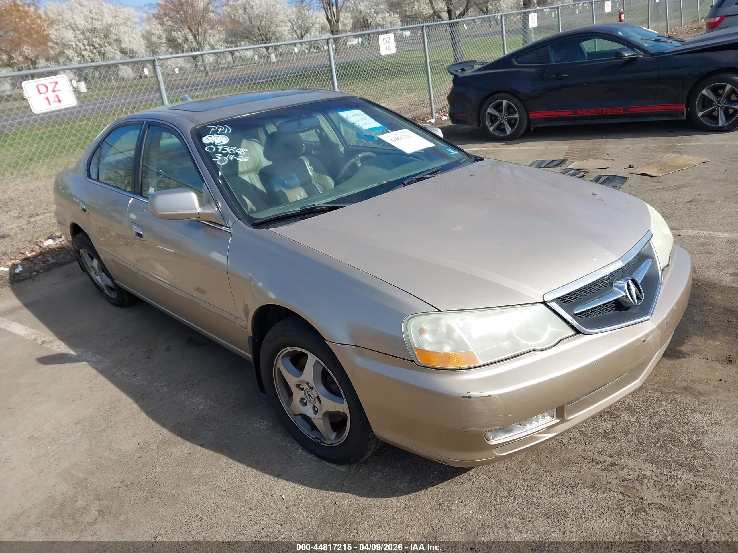 2003 Acura Tl 3.2 Beige vin: 19UUA56673A093848