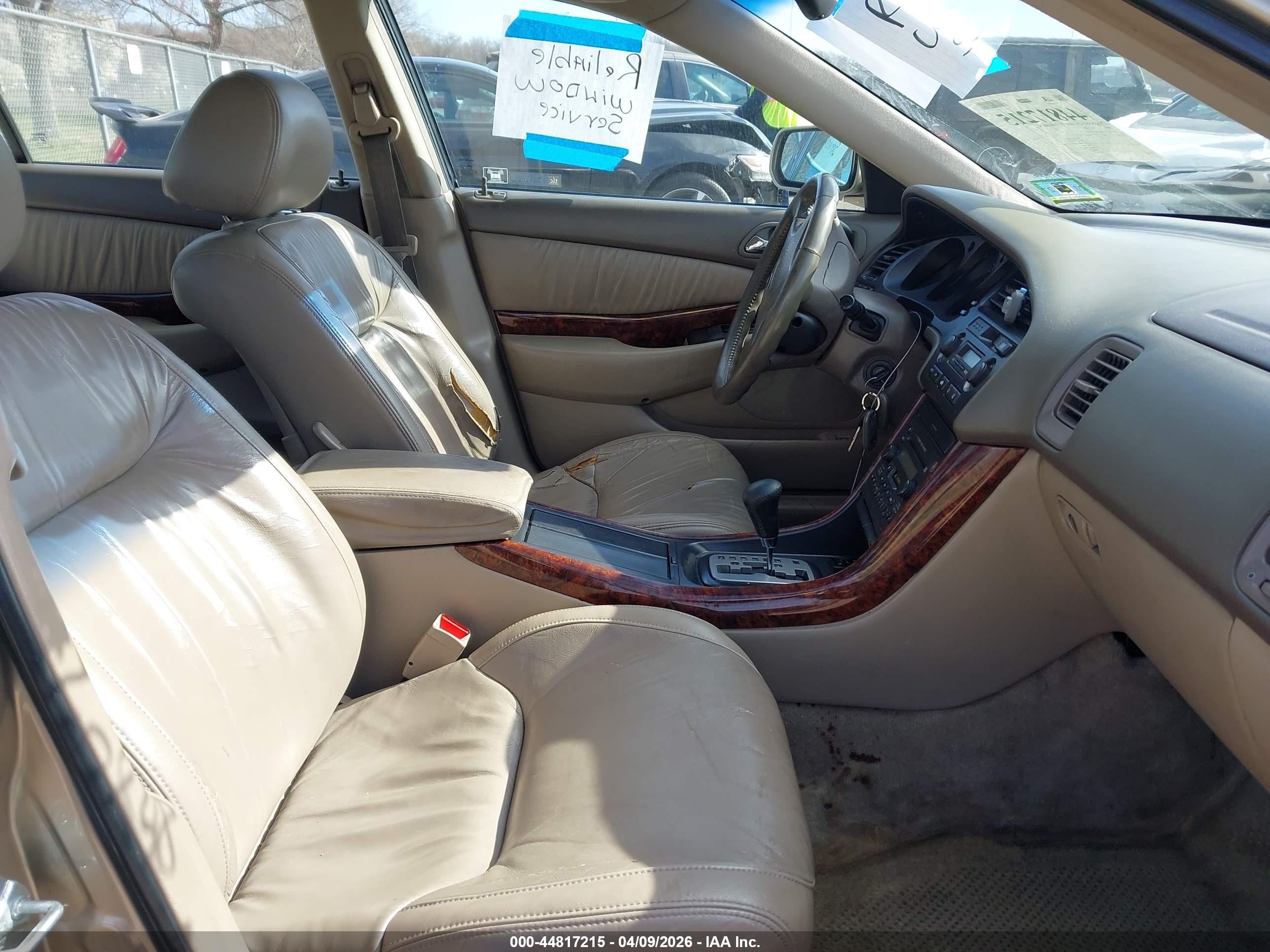 2003 Acura Tl 3.2 Beige vin: 19UUA56673A093848