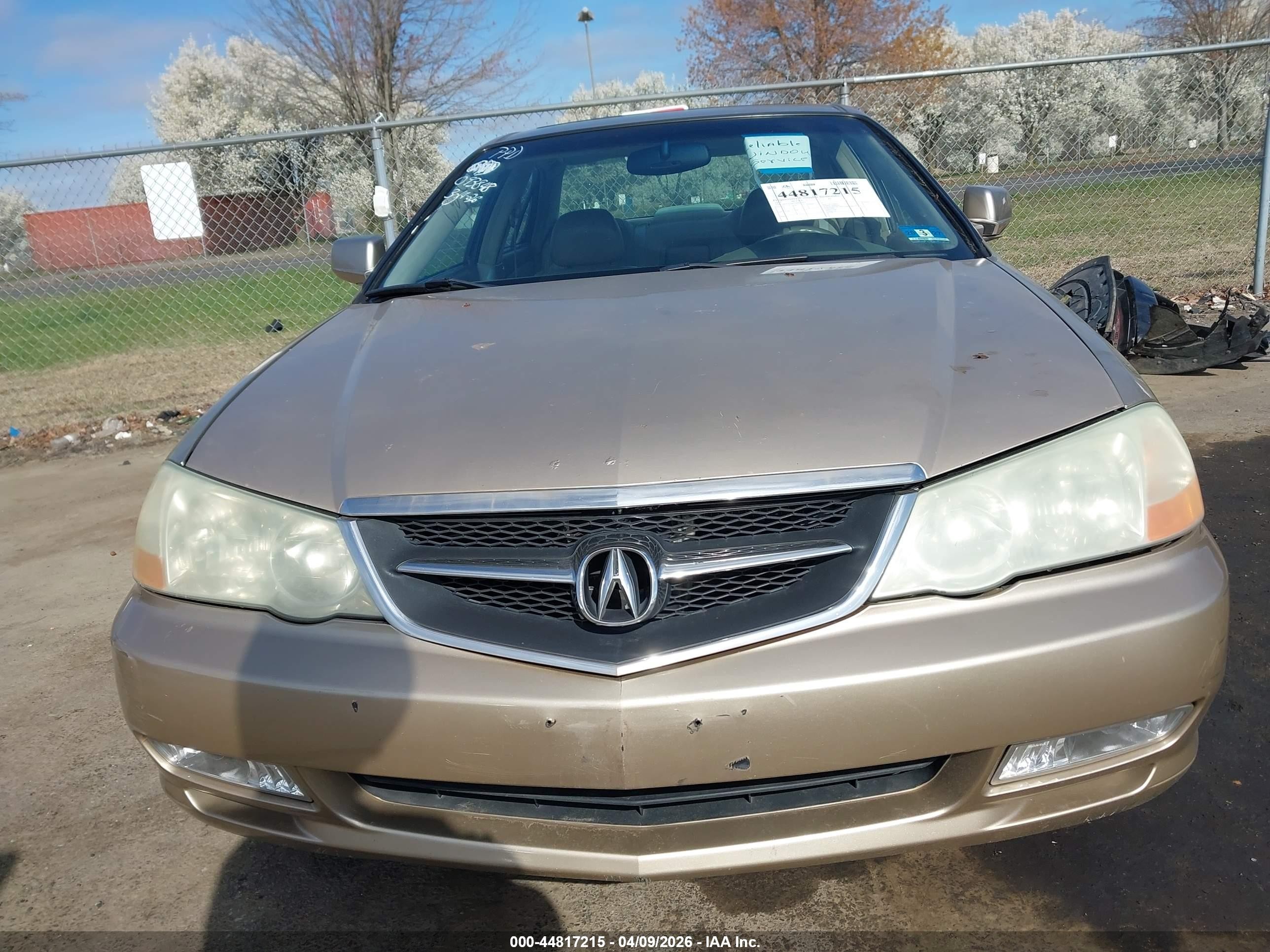 2003 Acura Tl 3.2 Beige vin: 19UUA56673A093848