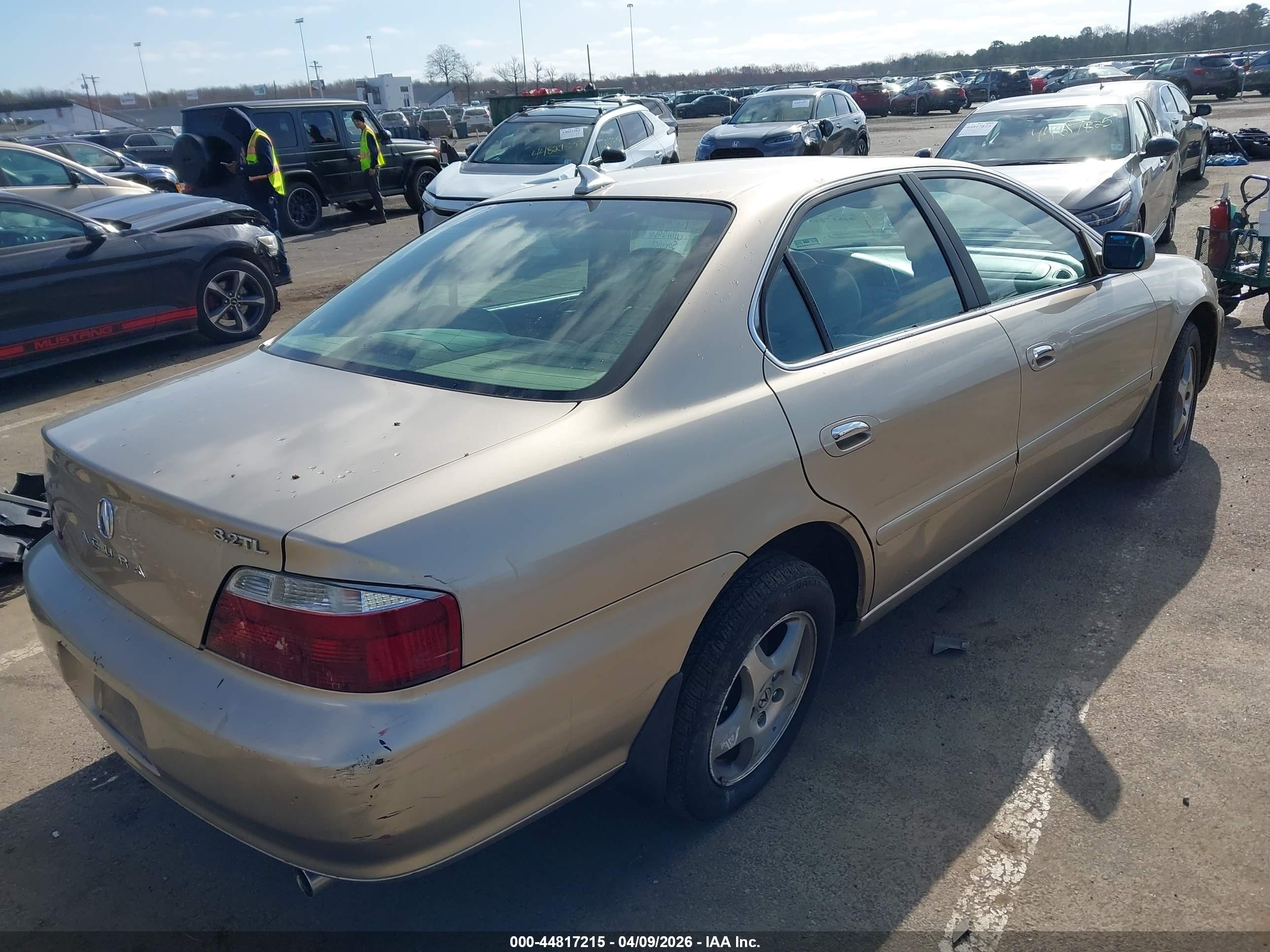 2003 Acura Tl 3.2 Beige vin: 19UUA56673A093848