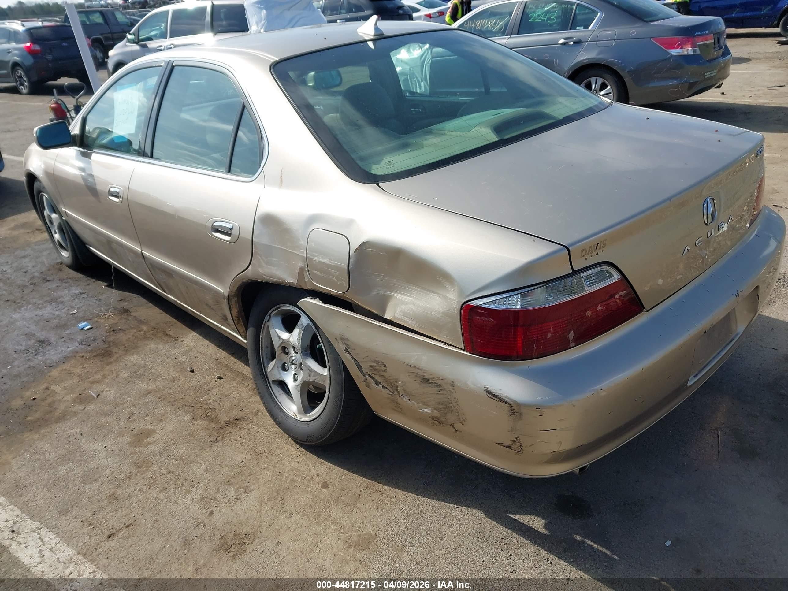 2003 Acura Tl 3.2 Beige vin: 19UUA56673A093848