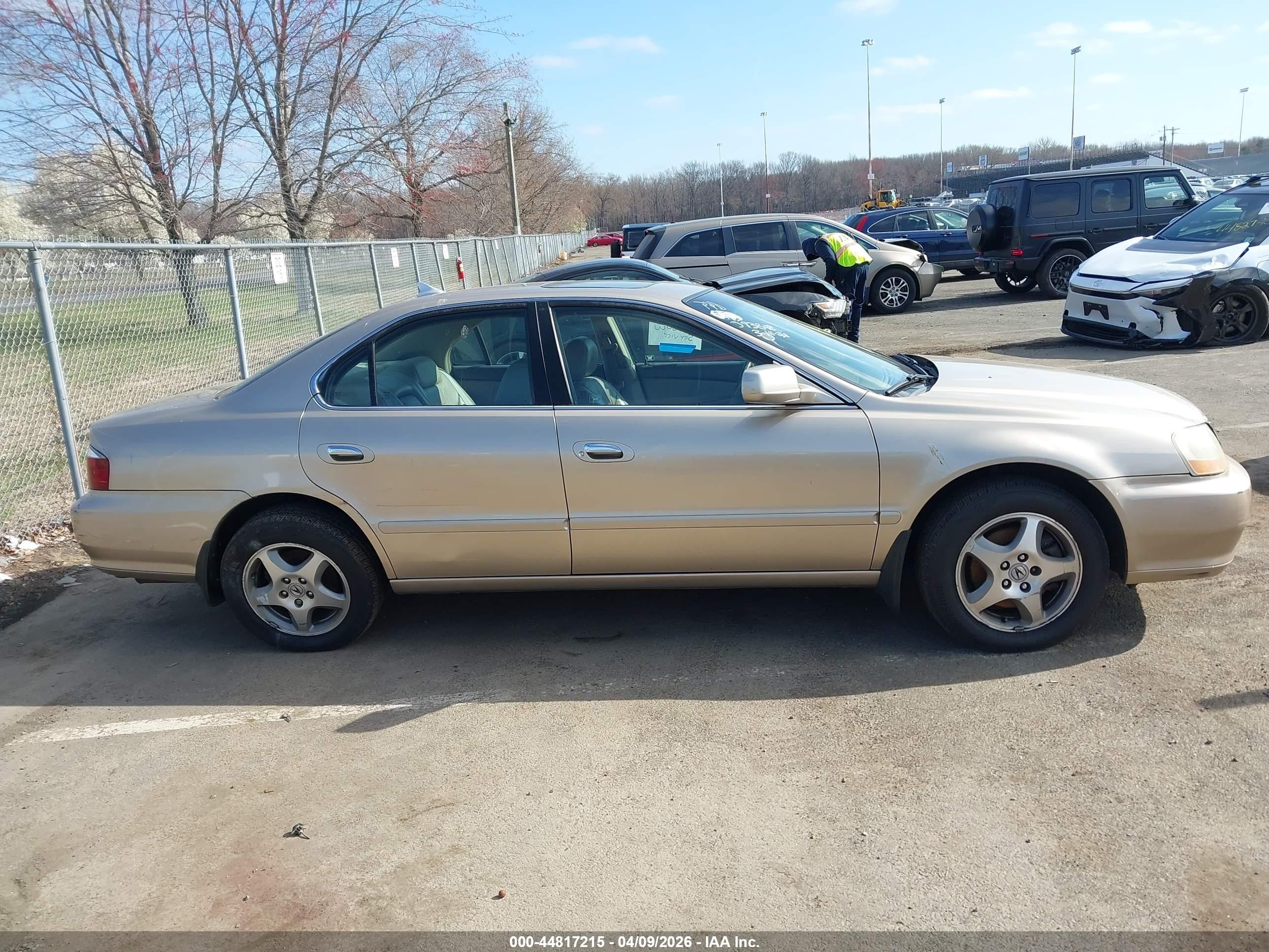 2003 Acura Tl 3.2 Beige vin: 19UUA56673A093848