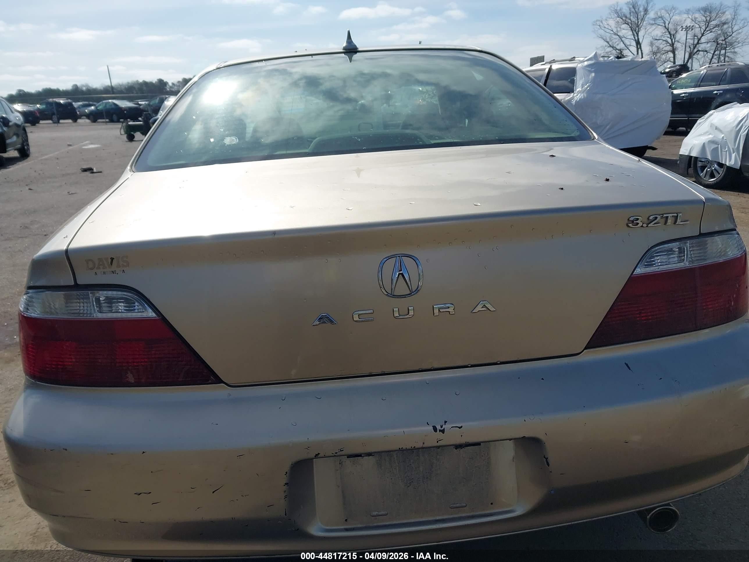 2003 Acura Tl 3.2 Beige vin: 19UUA56673A093848