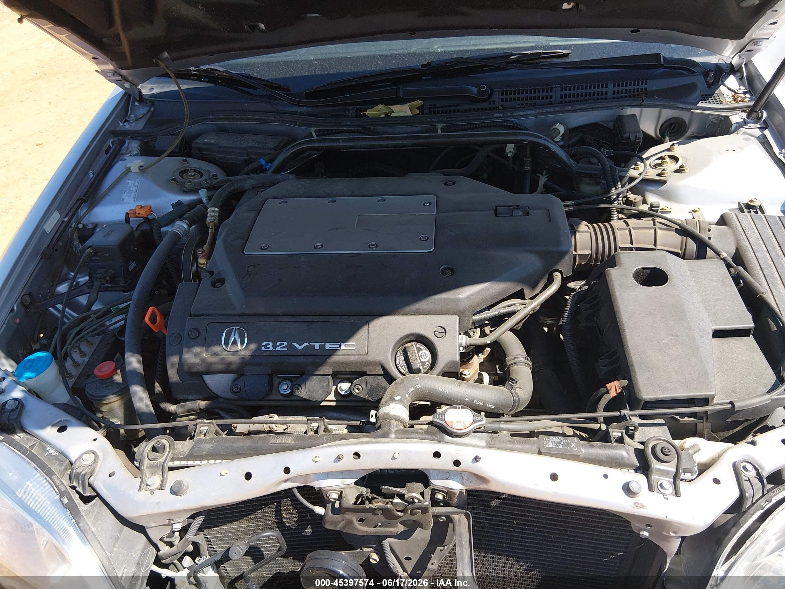 2001 Acura Tl 3.2 Silver vin: 19UUA56681A000252