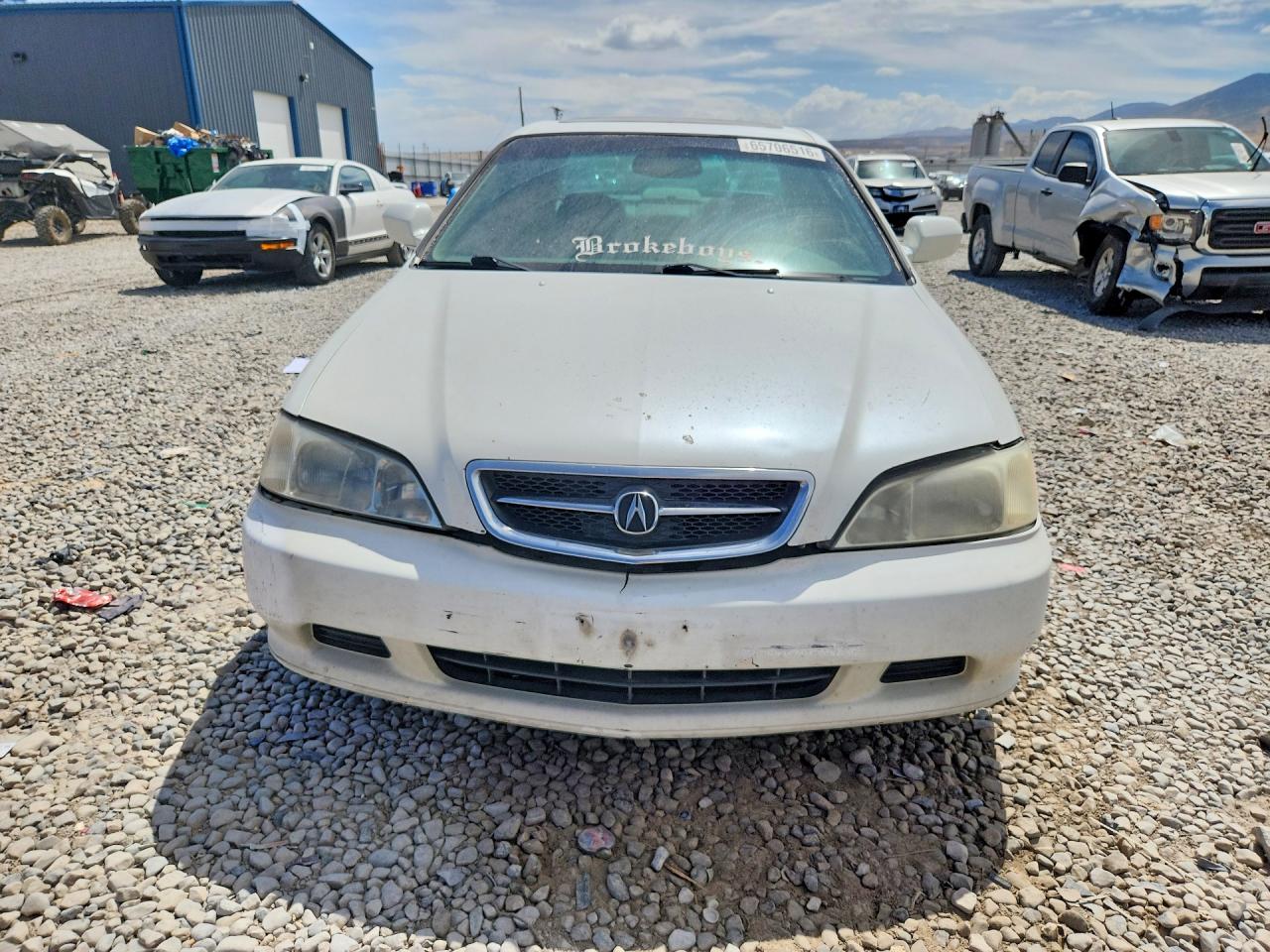 2001 Acura 3.2tl White vin: 19UUA56681A019691