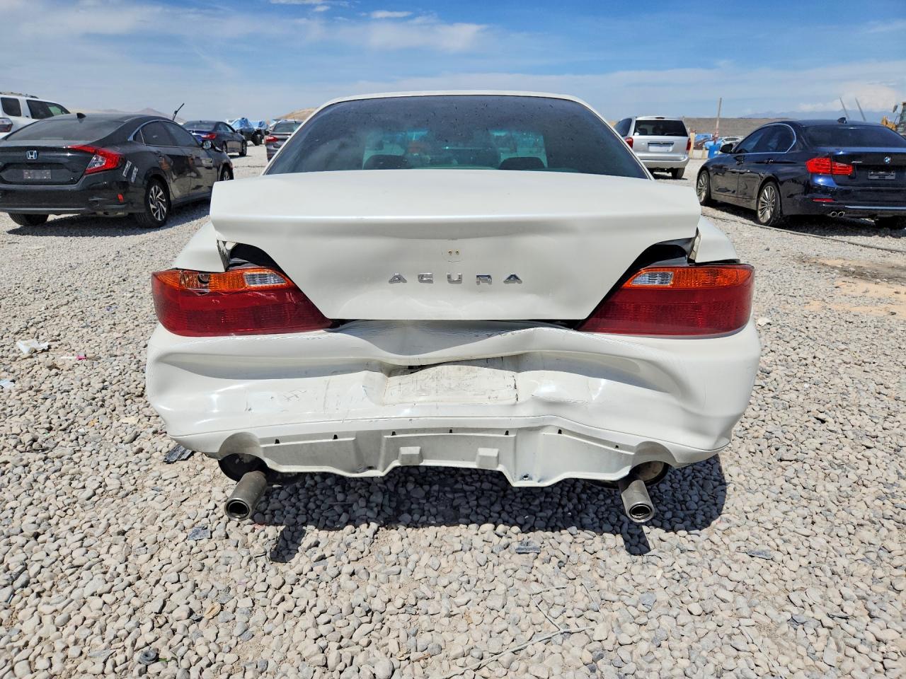 2001 Acura 3.2tl White vin: 19UUA56681A019691