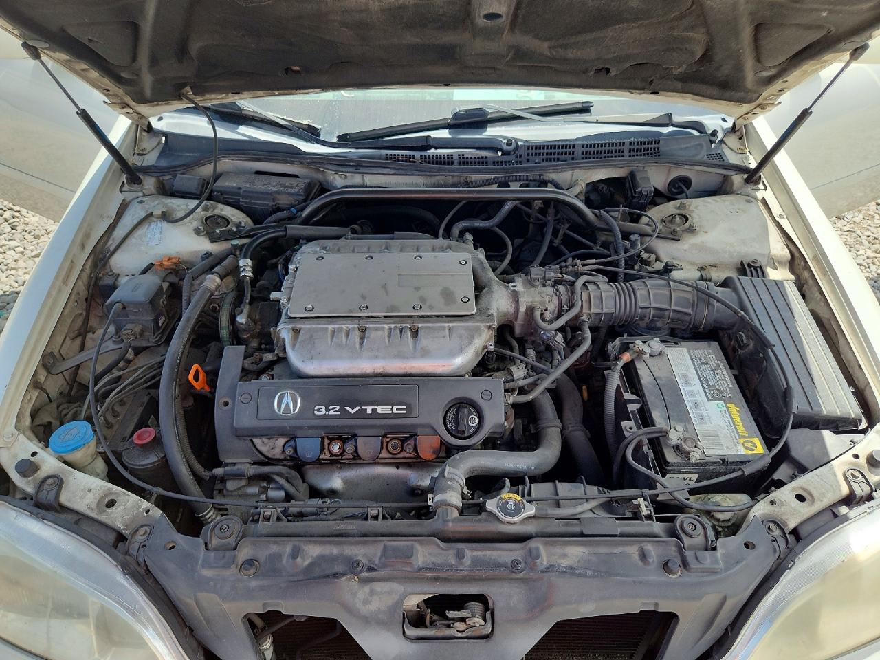 2001 Acura 3.2tl White vin: 19UUA56681A019691
