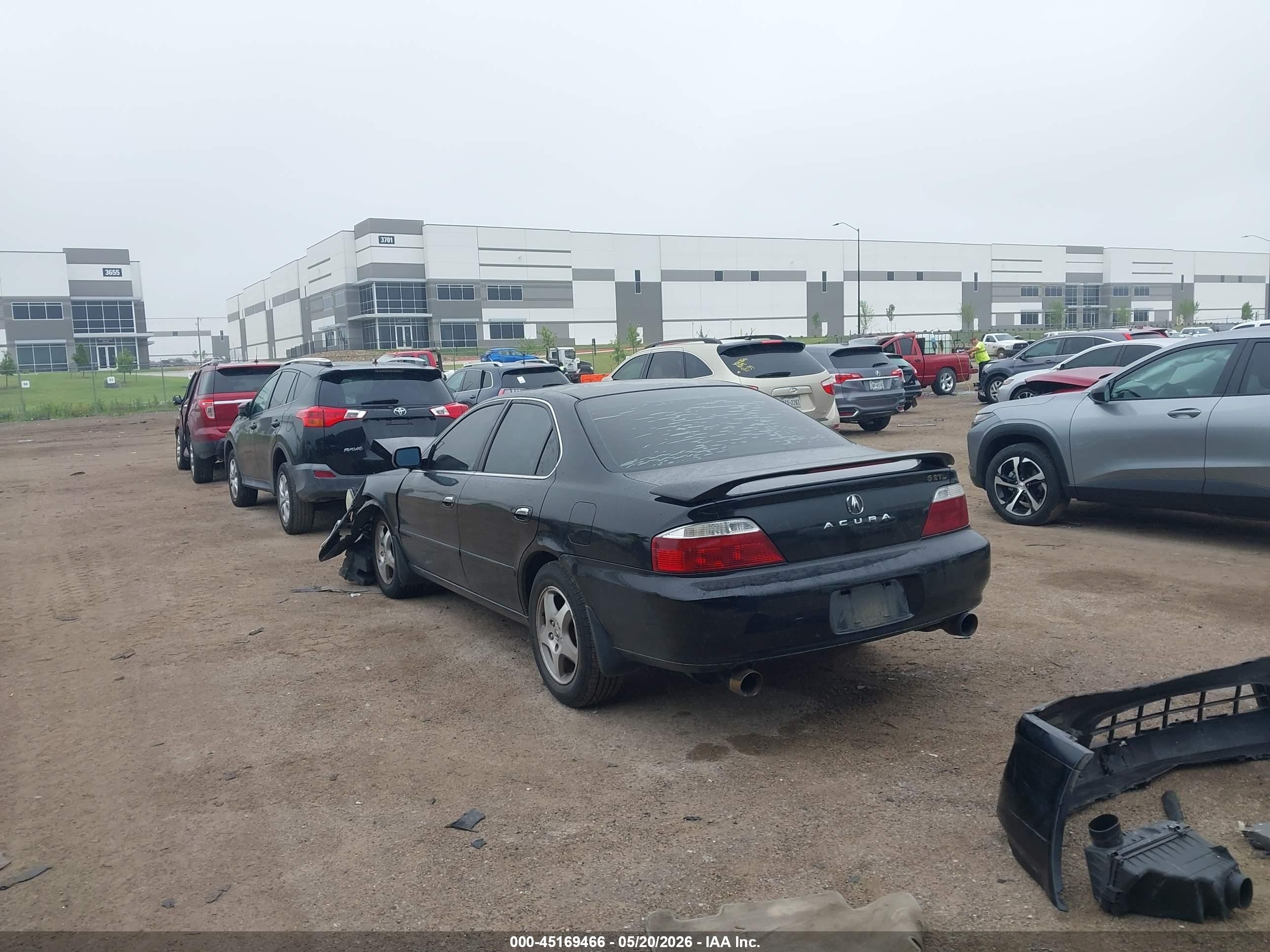 2002 Acura Tl 3.2 Black vin: 19UUA56682A013276