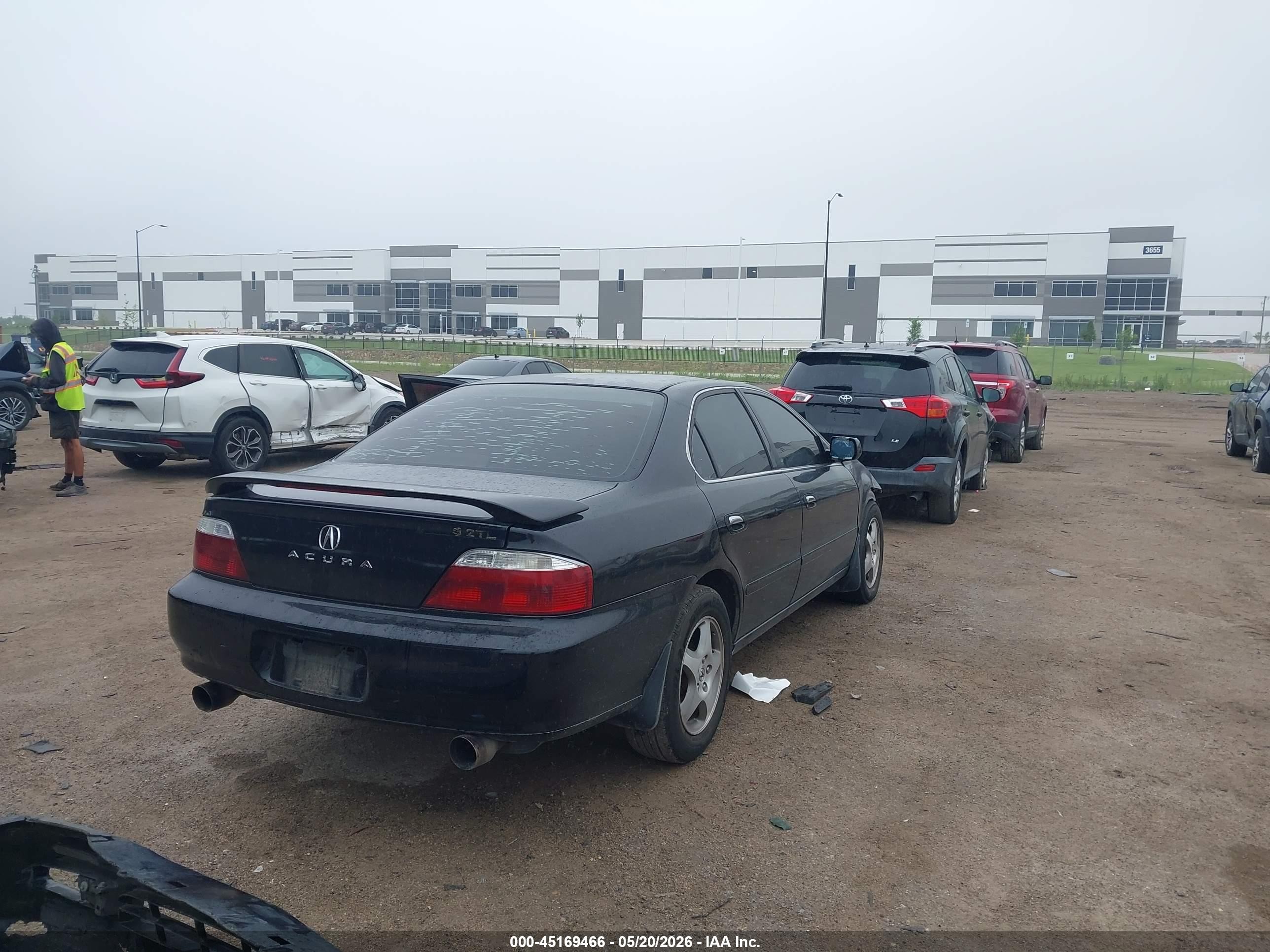 2002 Acura Tl 3.2 Black vin: 19UUA56682A013276