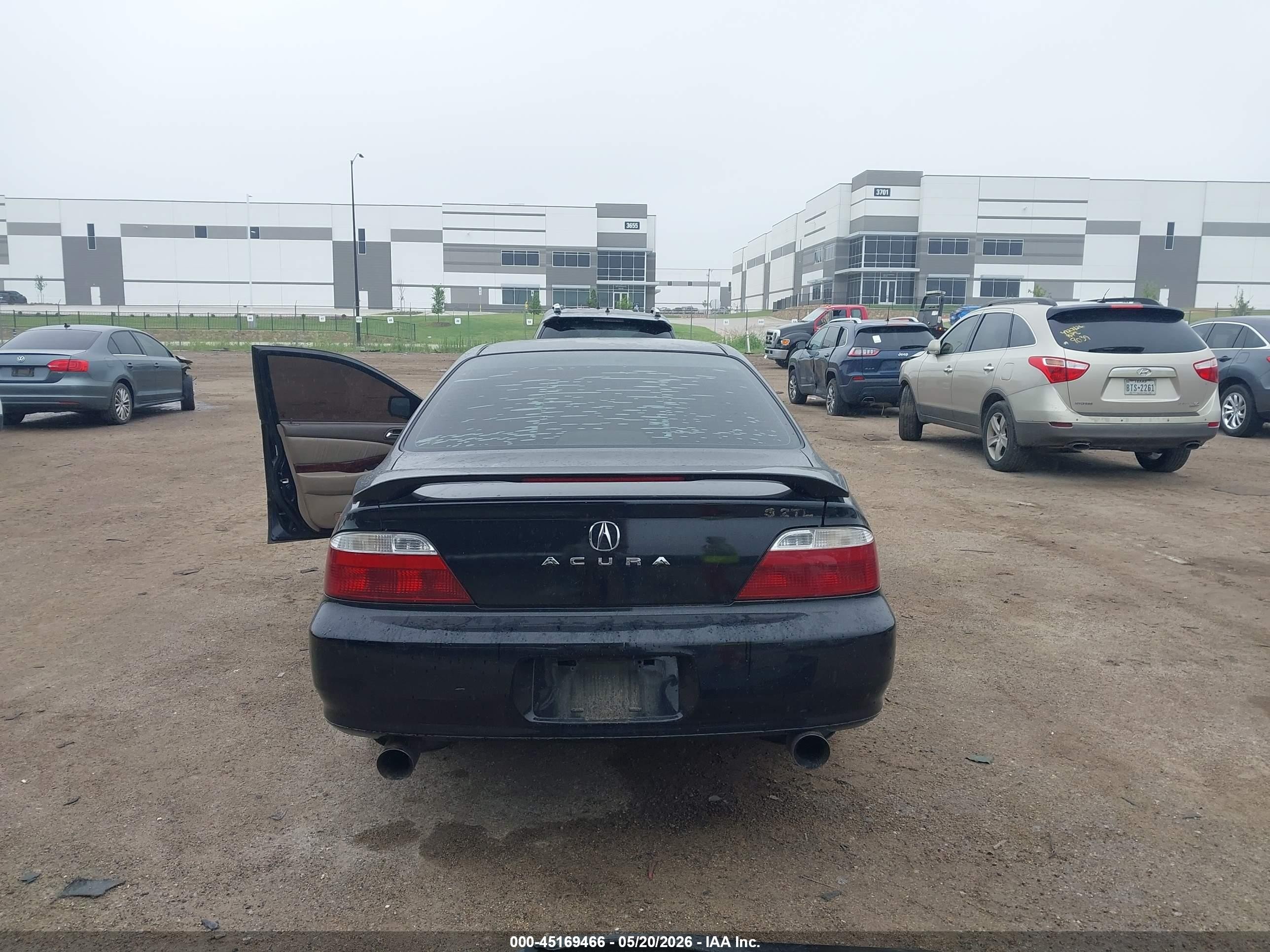 2002 Acura Tl 3.2 Black vin: 19UUA56682A013276