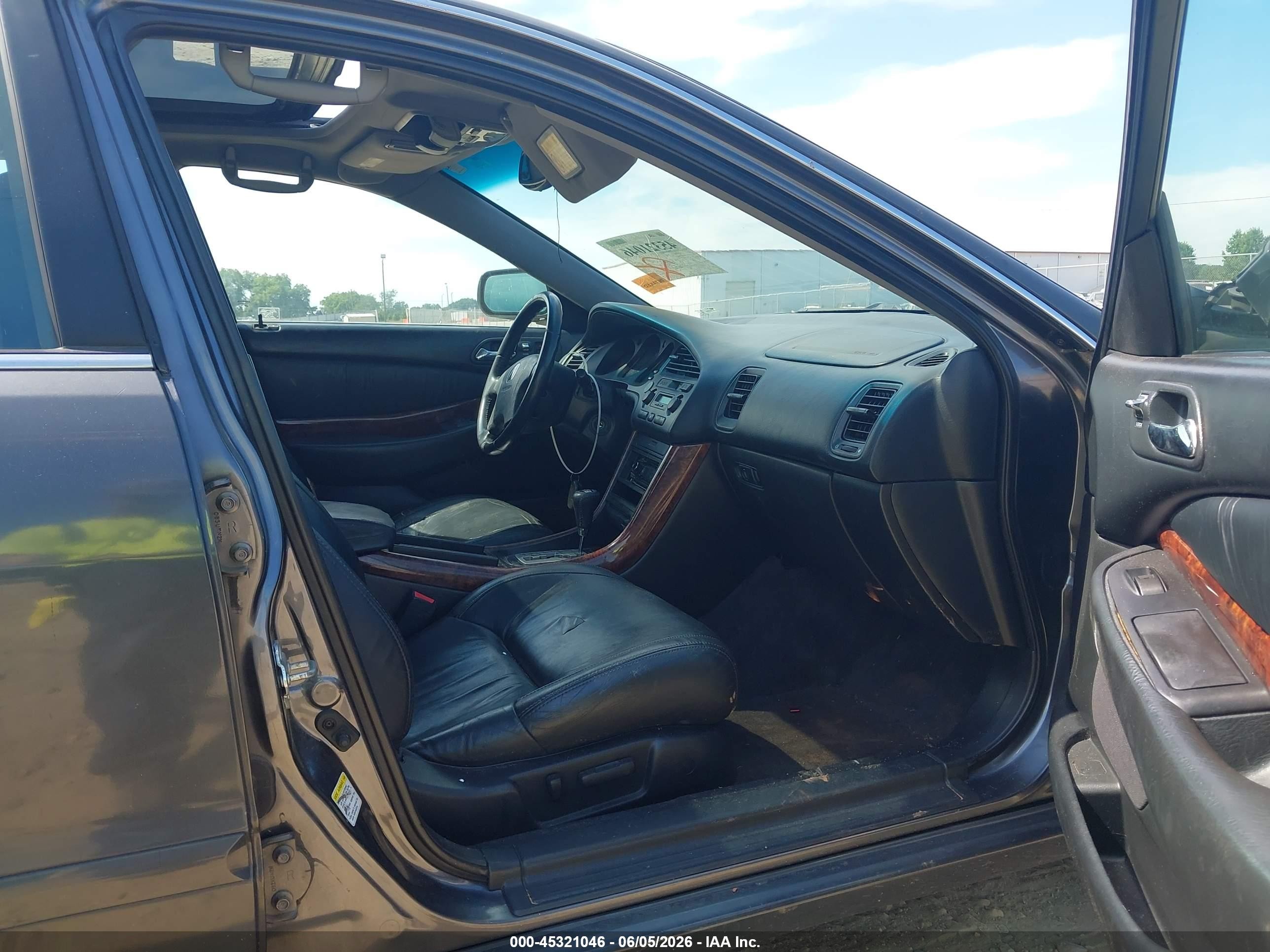 2003 Acura Tl 3.2 Gray vin: 19UUA56683A013523