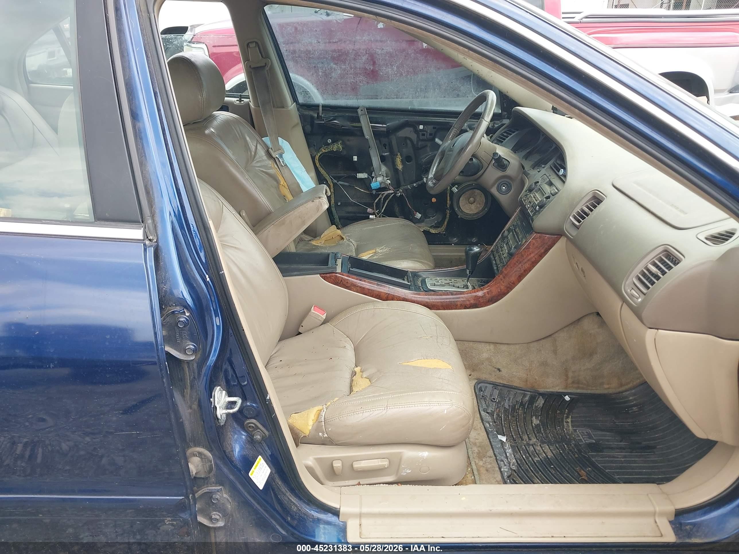 2003 Acura Tl 3.2 Blue vin: 19UUA56683A040124