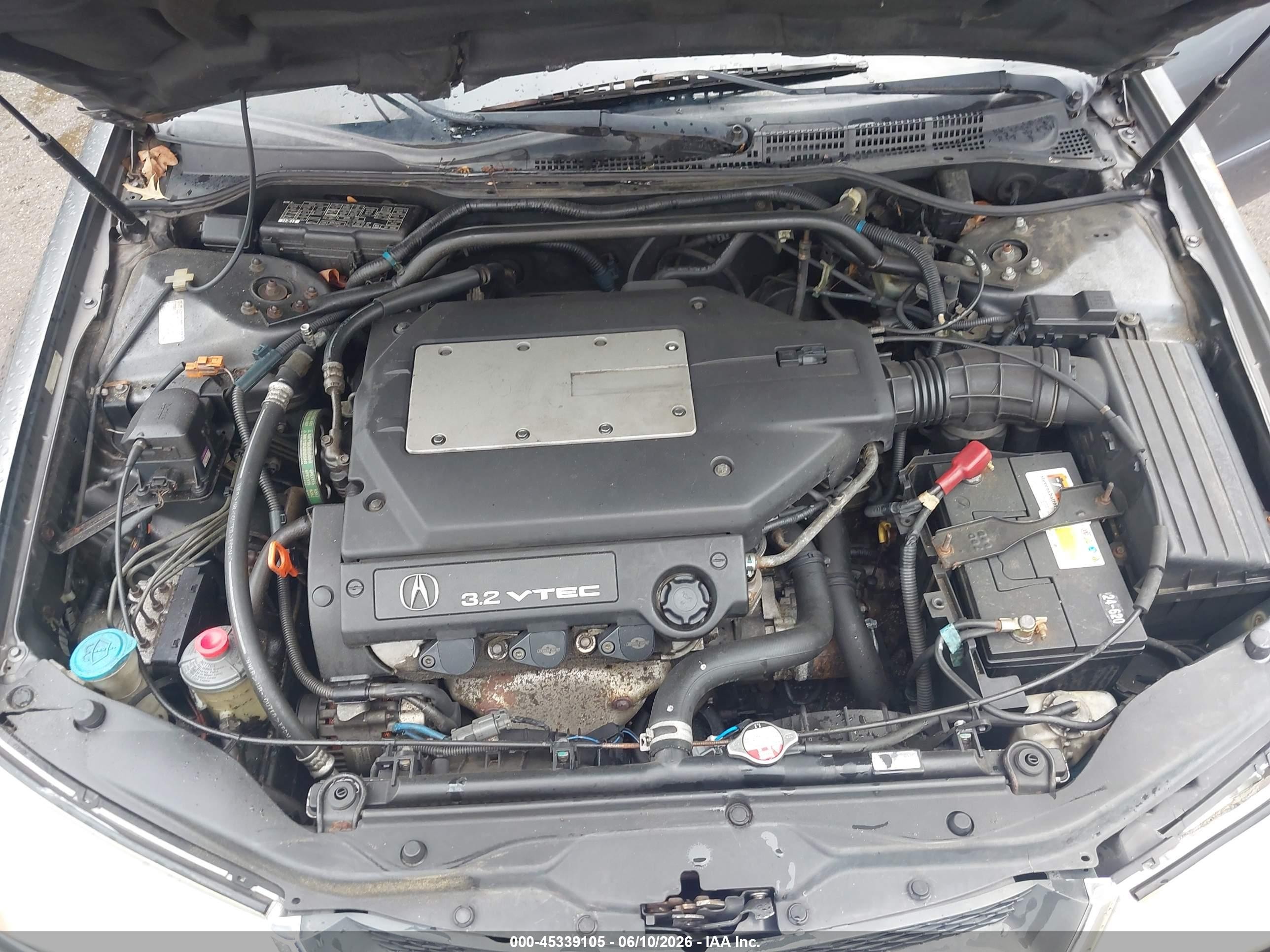 2003 Acura Tl 3.2 Gray vin: 19UUA56683A090909