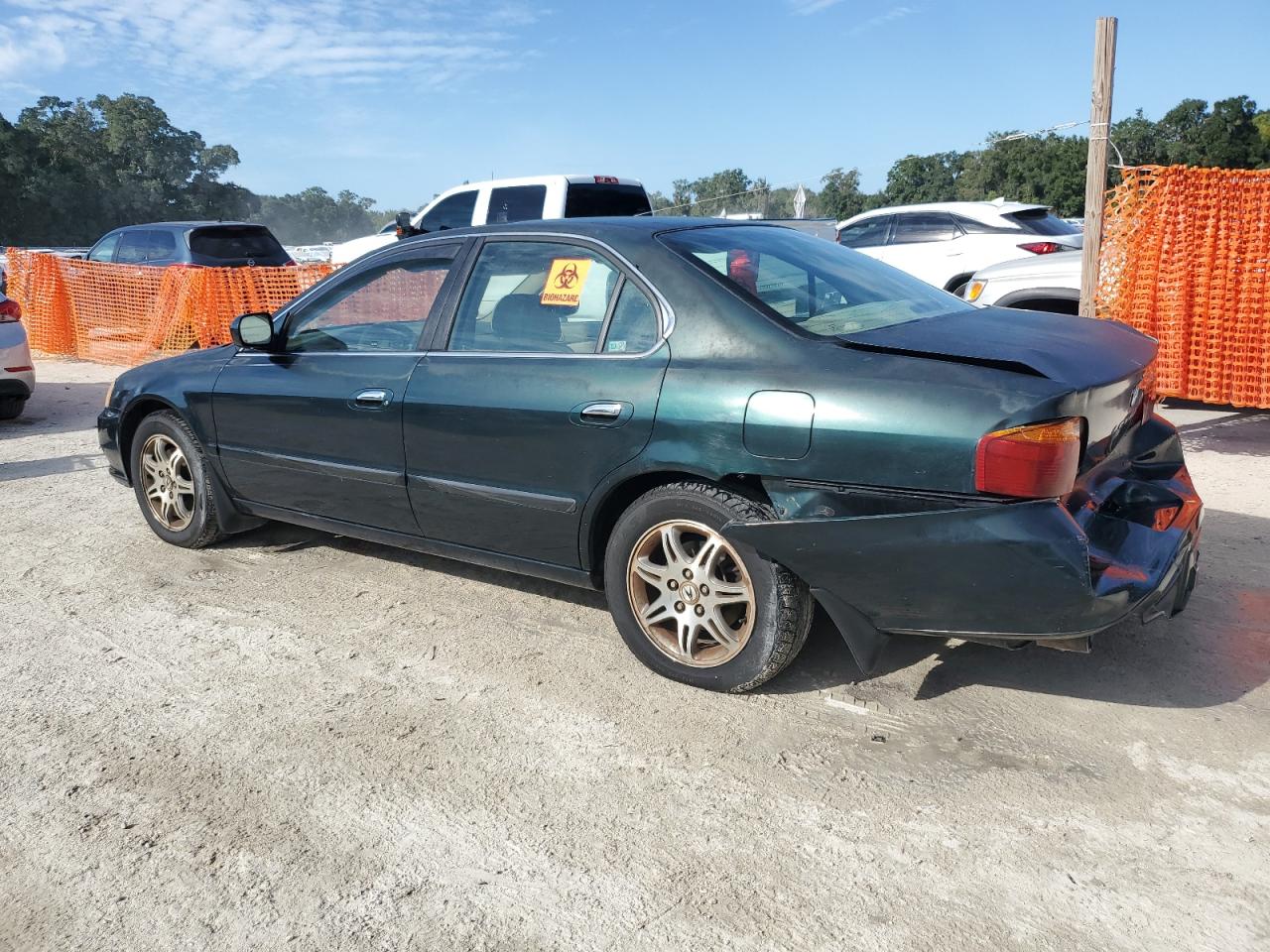 2000 Acura 3.2tl Green vin: 19UUA5668YA056590