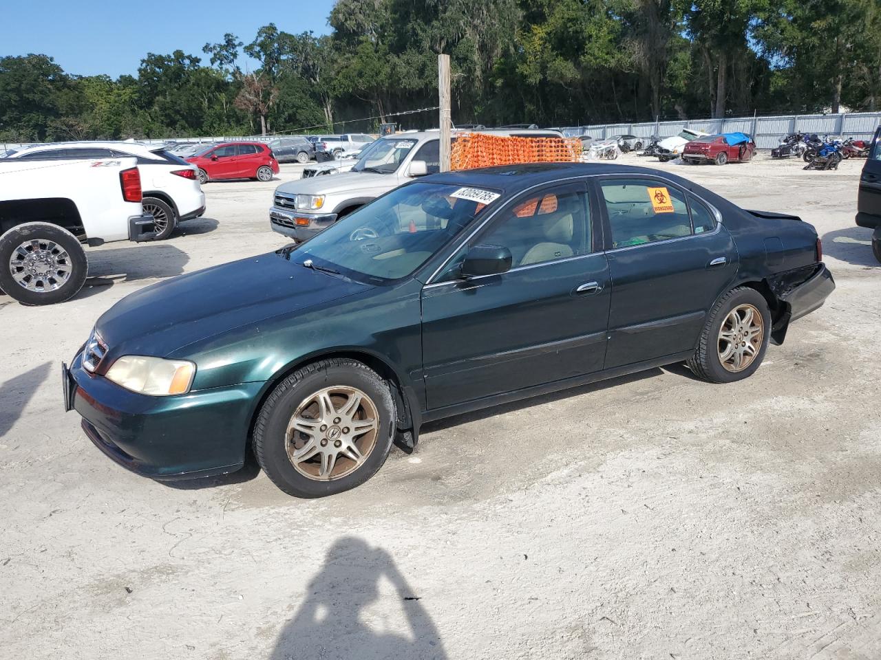 2000 Acura 3.2tl Green vin: 19UUA5668YA056590