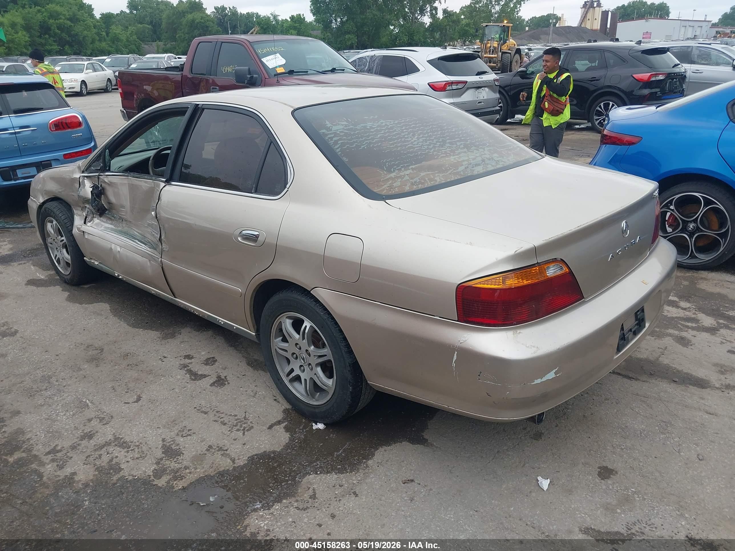 2001 Acura Tl 3.2 Beige vin: 19UUA56691A034507