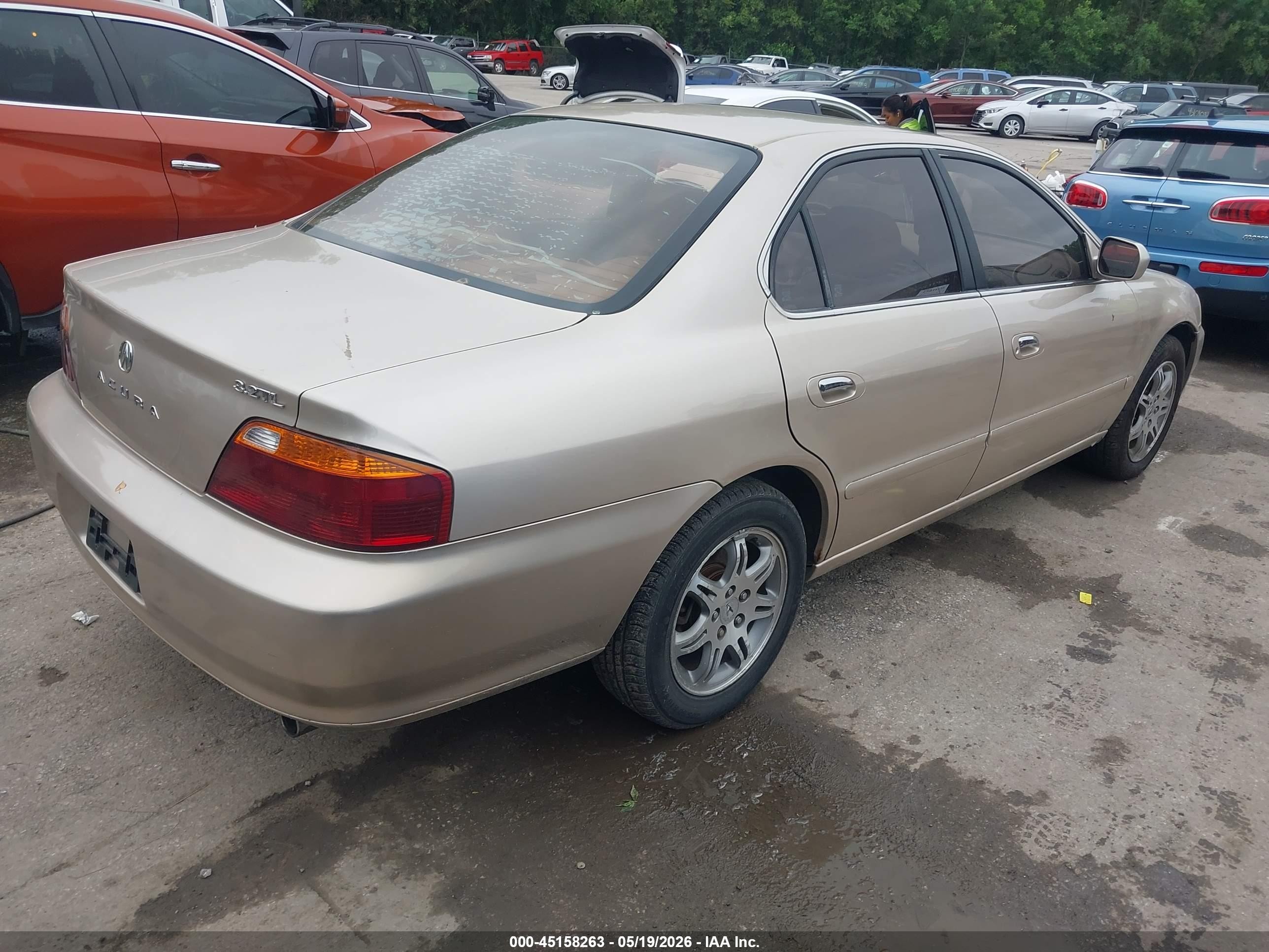 2001 Acura Tl 3.2 Beige vin: 19UUA56691A034507