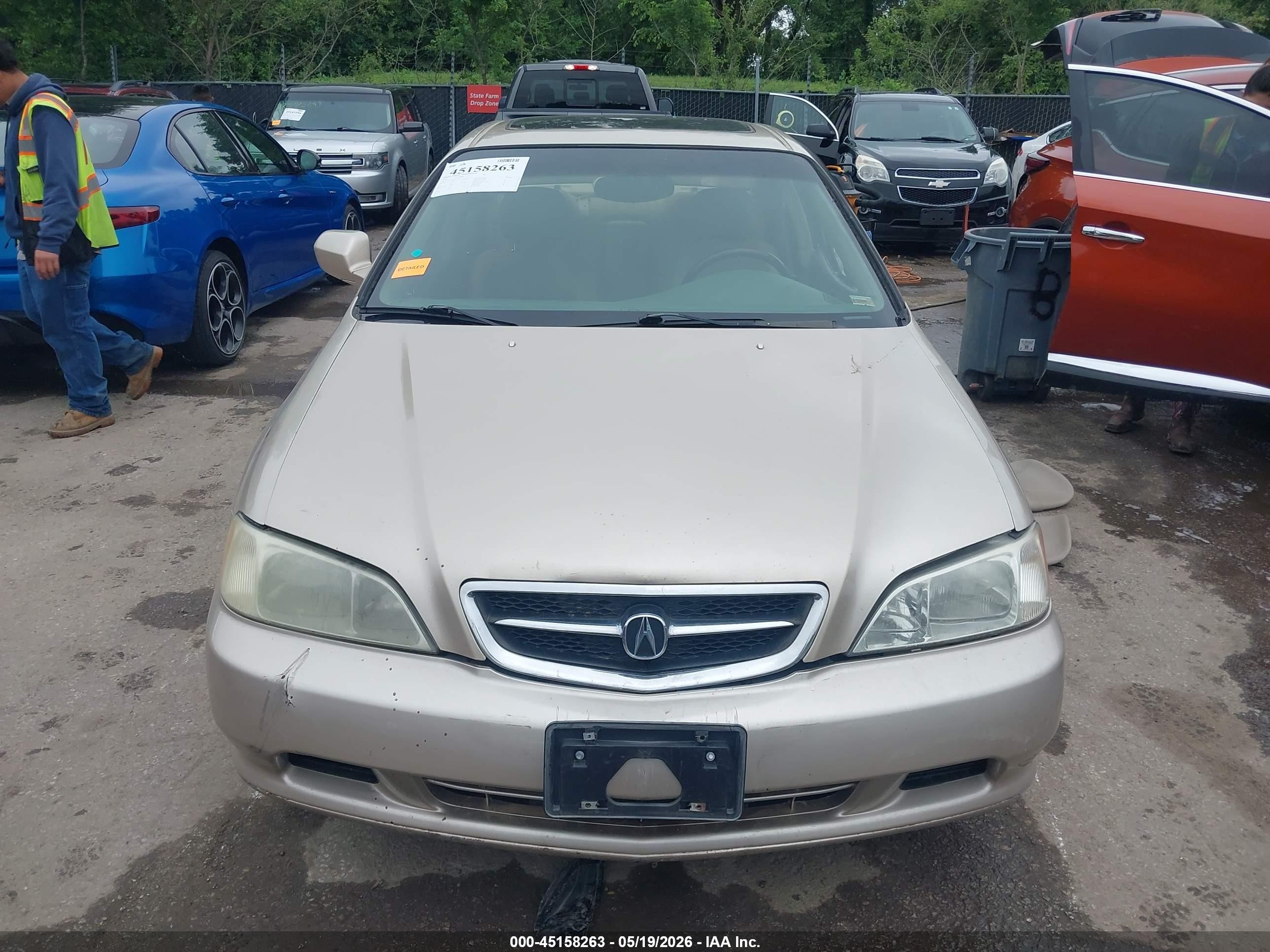2001 Acura Tl 3.2 Beige vin: 19UUA56691A034507