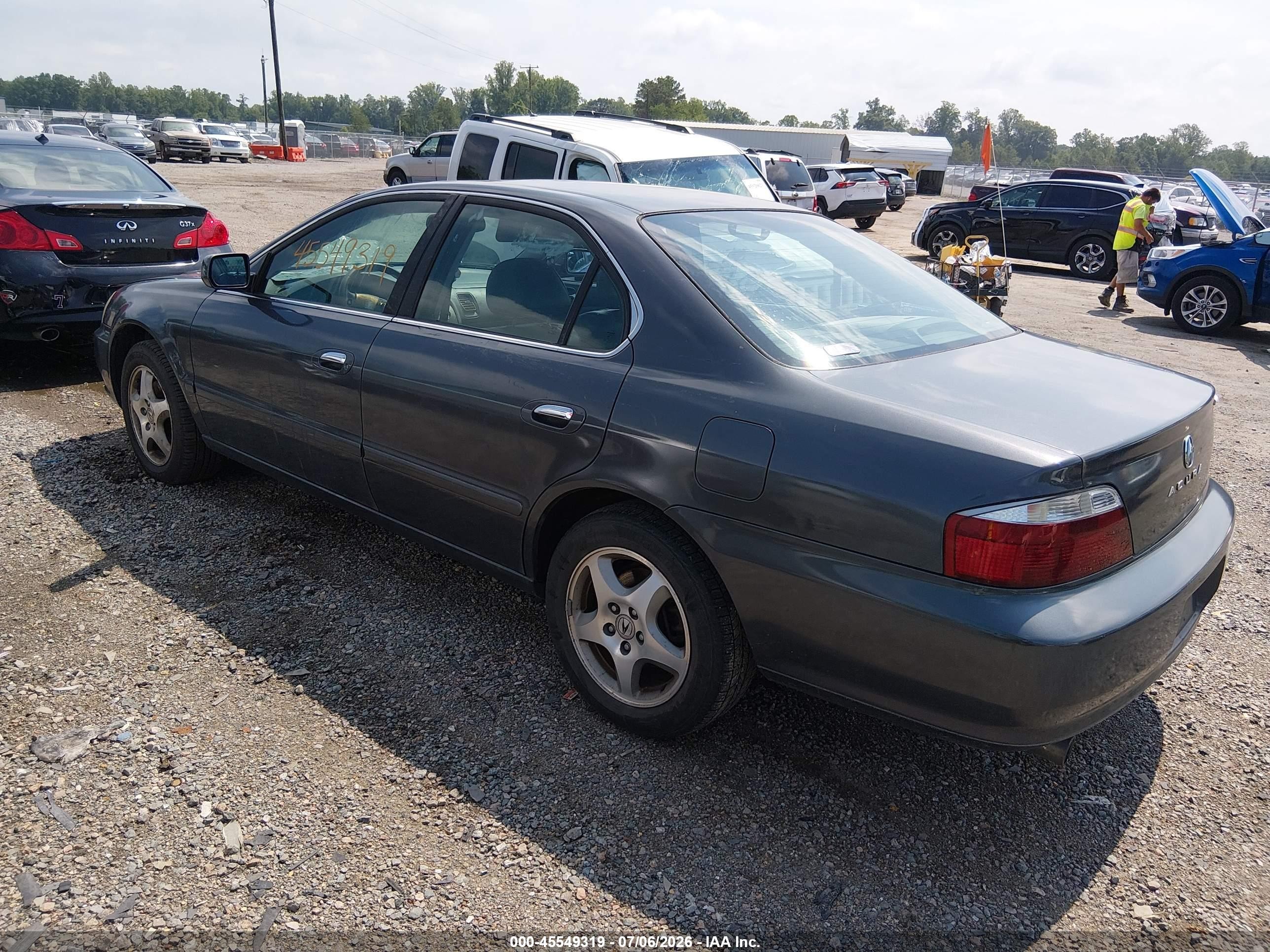 2003 Acura Tl 3.2 Gray vin: 19UUA56693A025759