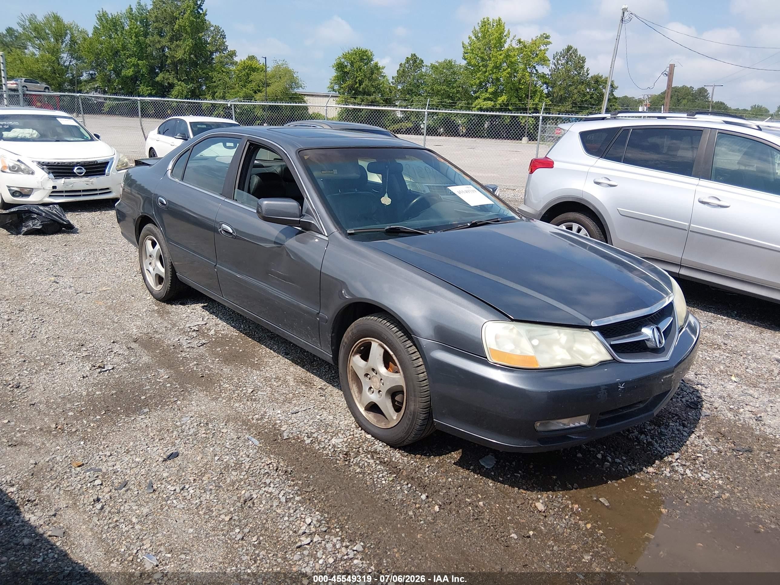 2003 Acura Tl 3.2 Gray vin: 19UUA56693A025759
