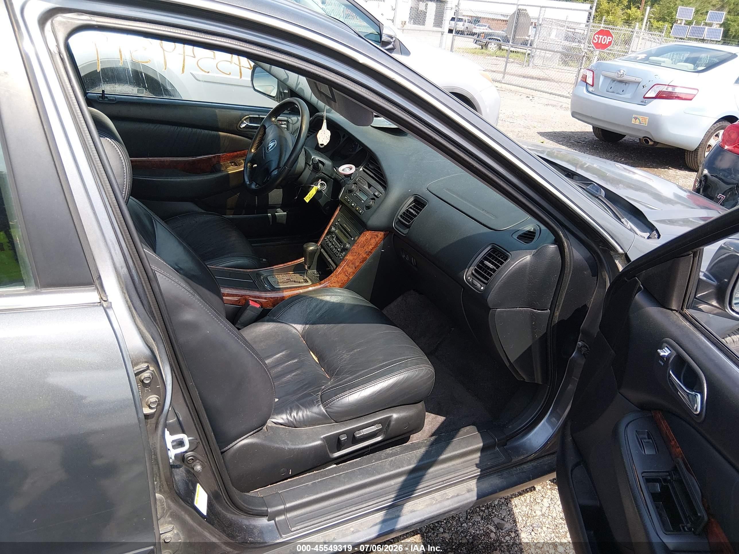 2003 Acura Tl 3.2 Gray vin: 19UUA56693A025759