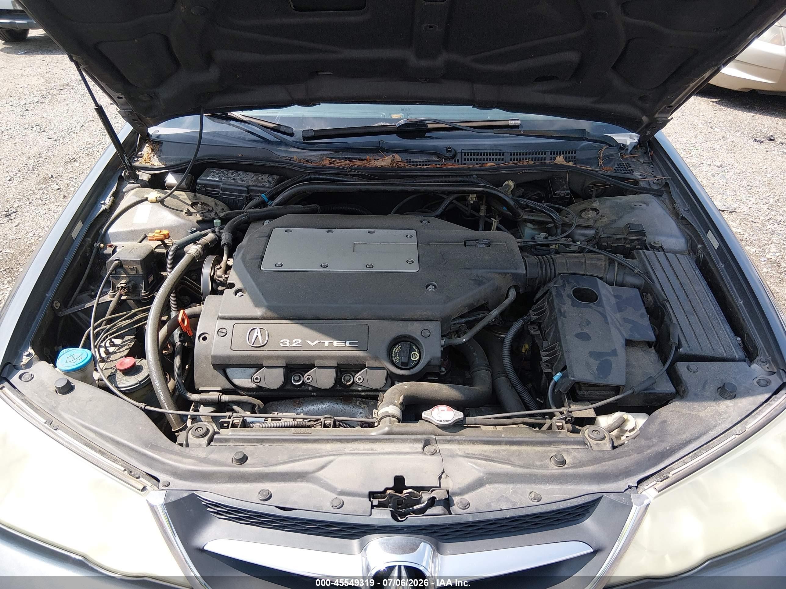 2003 Acura Tl 3.2 Gray vin: 19UUA56693A025759