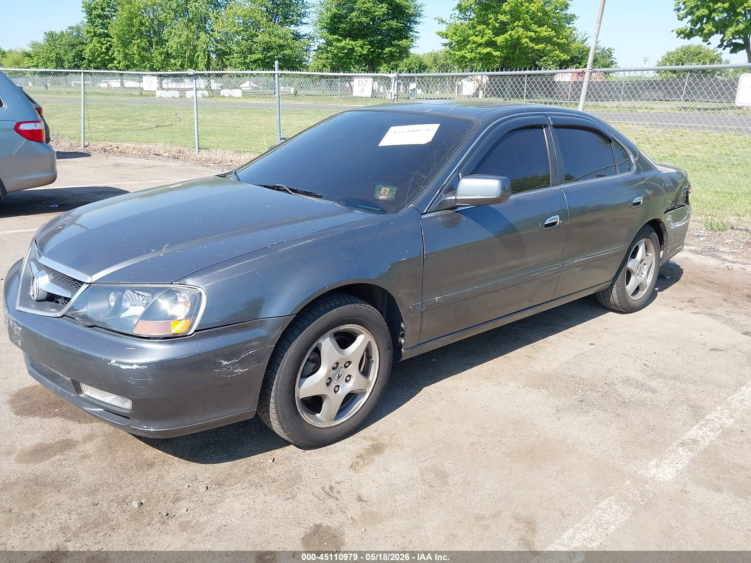 2003 Acura Tl 3.2 Blue vin: 19UUA56693A035384
