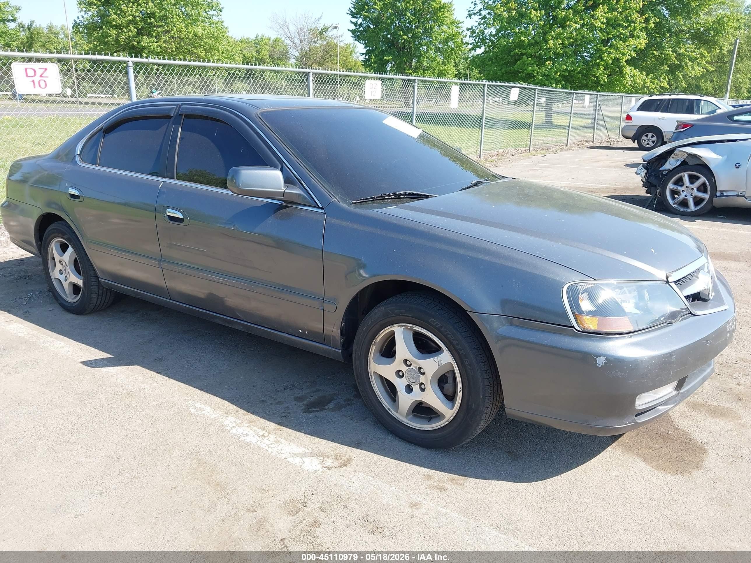 2003 Acura Tl 3.2 Blue vin: 19UUA56693A035384